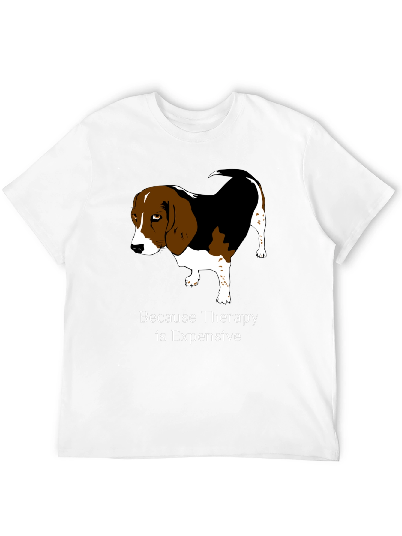 Dog Therapy T-Shirt - Because Therapy is Expensive