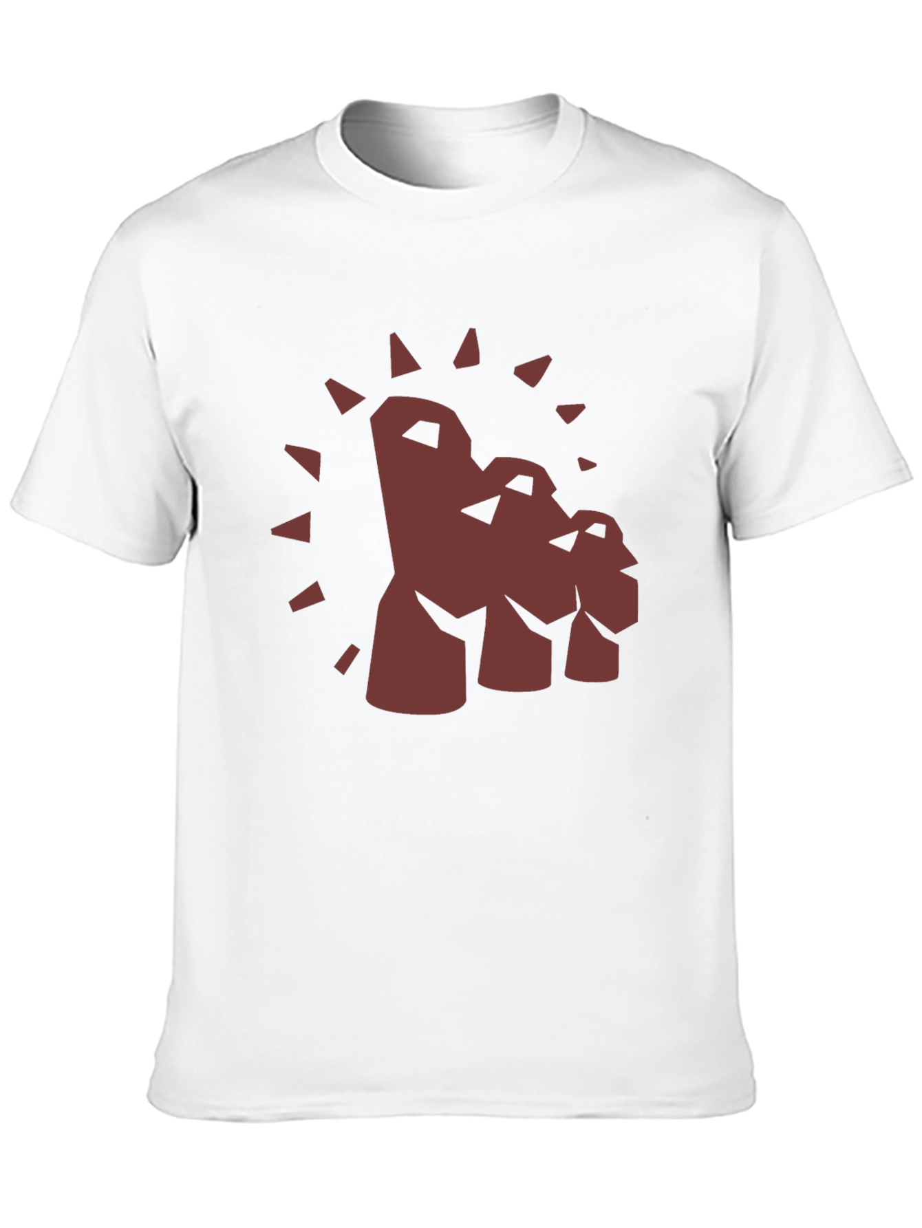 Moai Head Graphic Tee - Unique Design