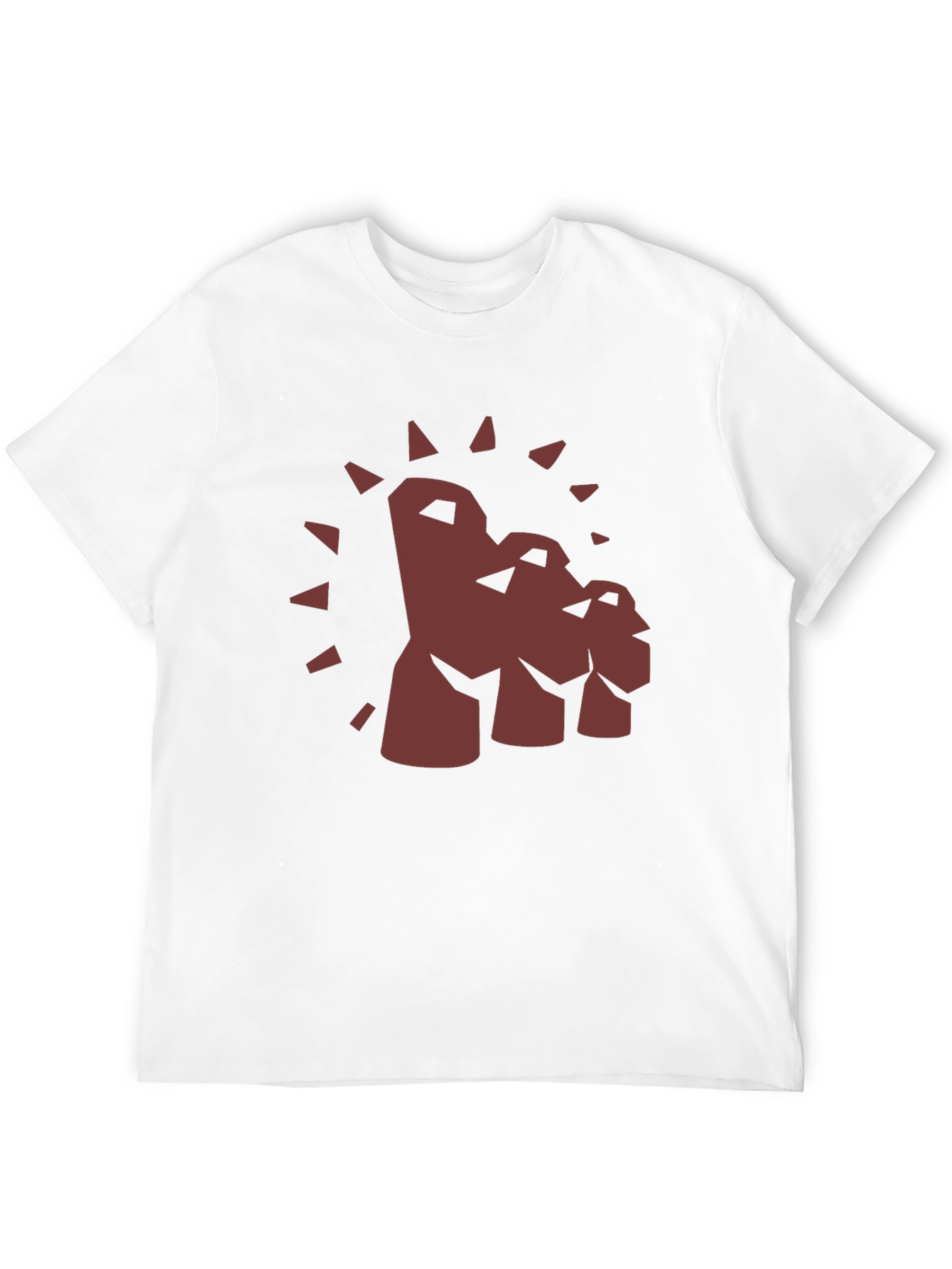 Moai Head Graphic Tee - Unique Design