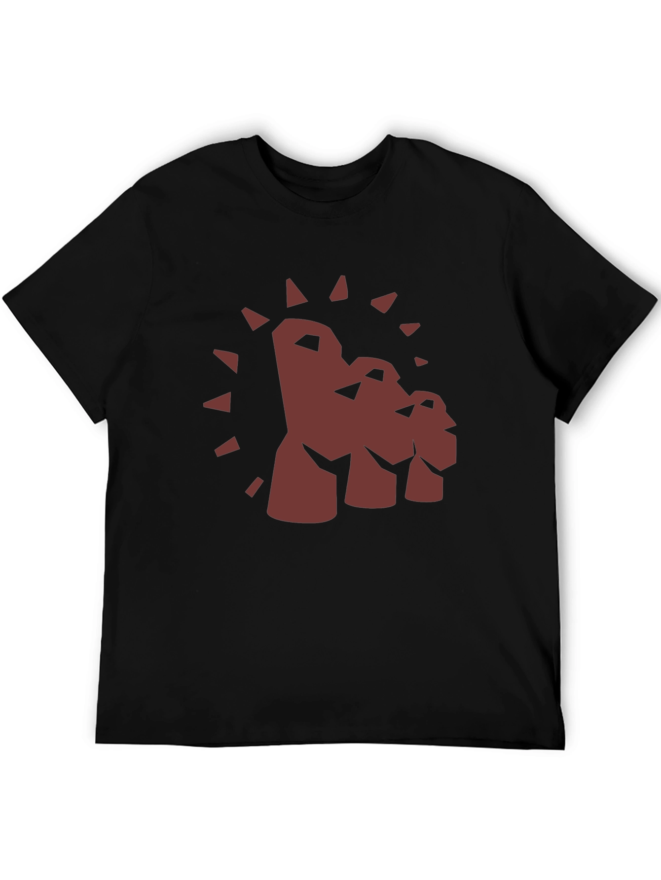 Moai Head Graphic Tee - Unique Design