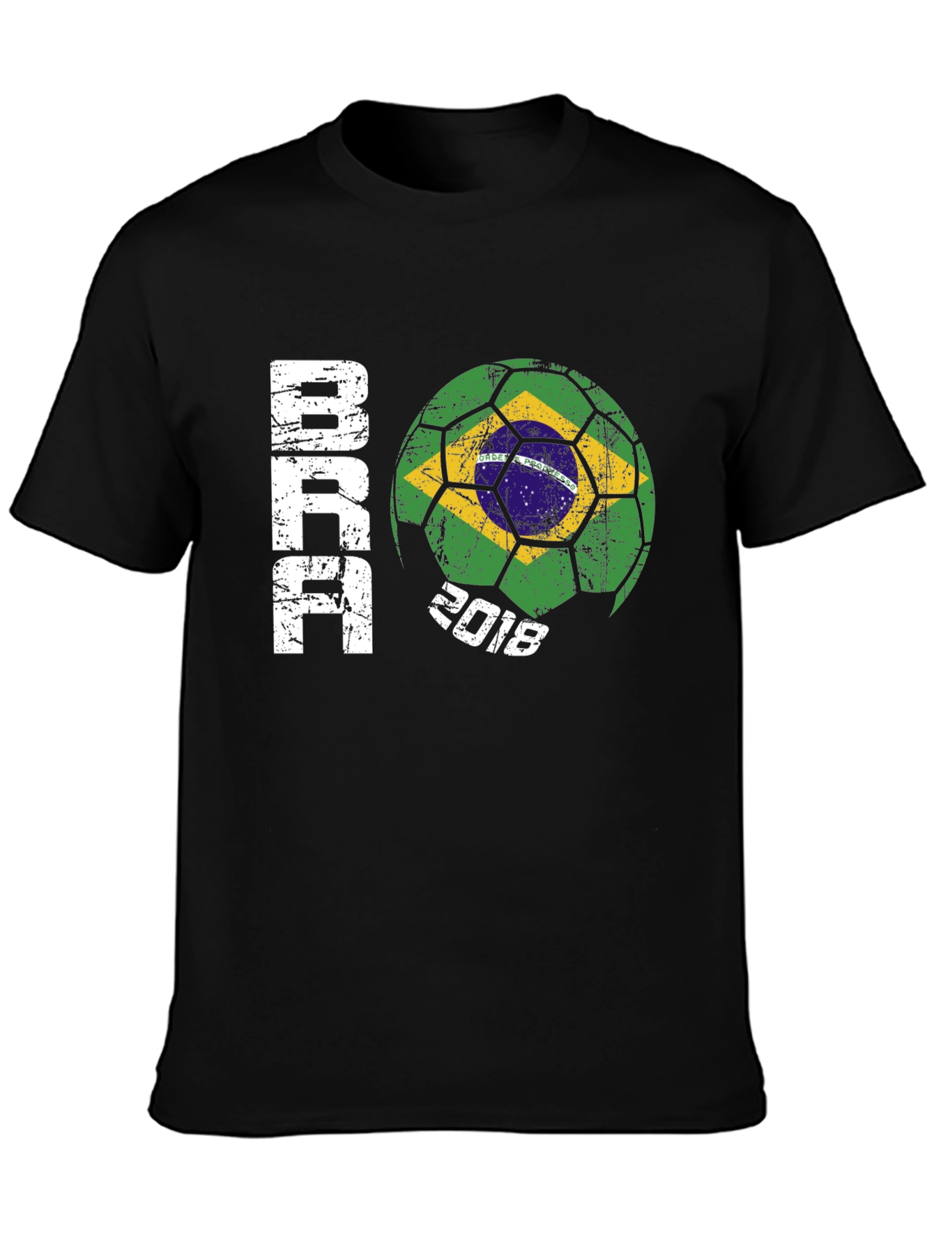 Brazil Soccer 2018 Graphic Tee