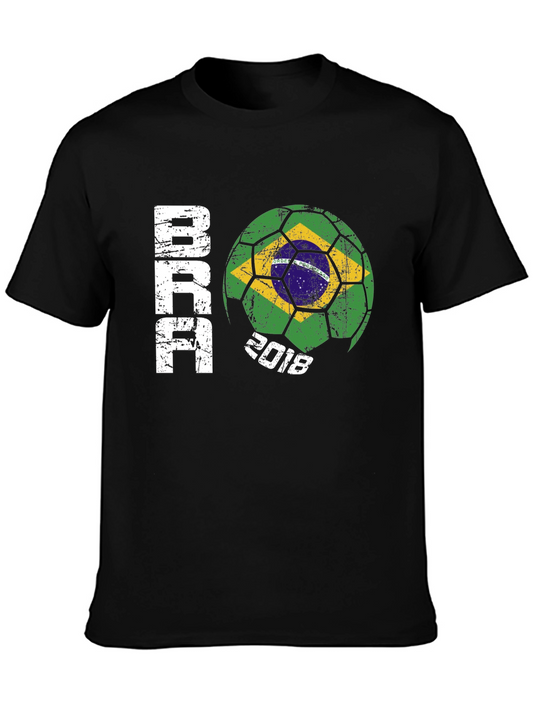 Brazil Soccer 2018 Graphic Tee
