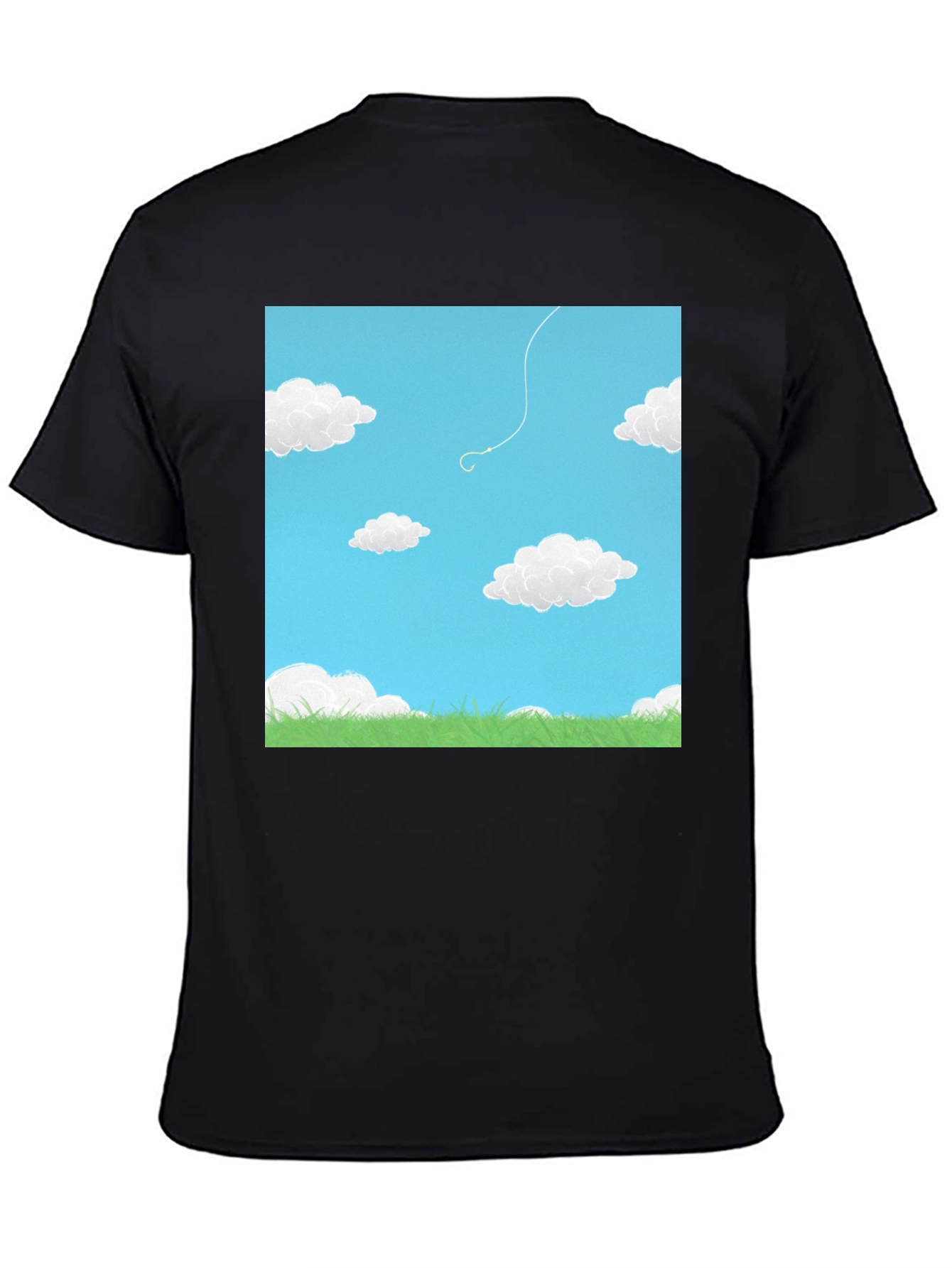 Whimsical Sky Graphic T-Shirt - Cloudscape Tee