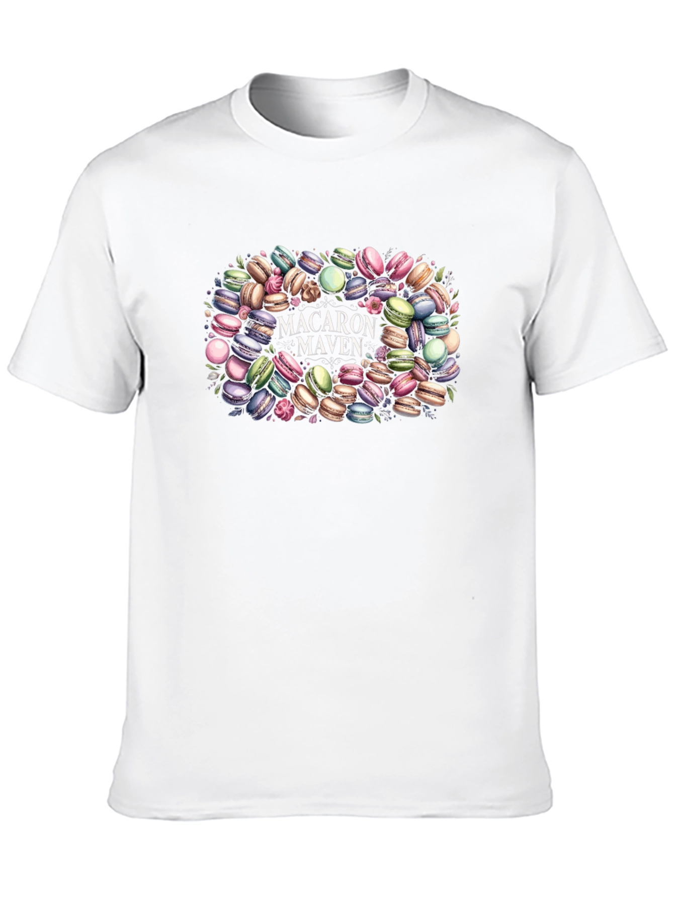 Macaron Maven Graphic Tee - Sweet Style