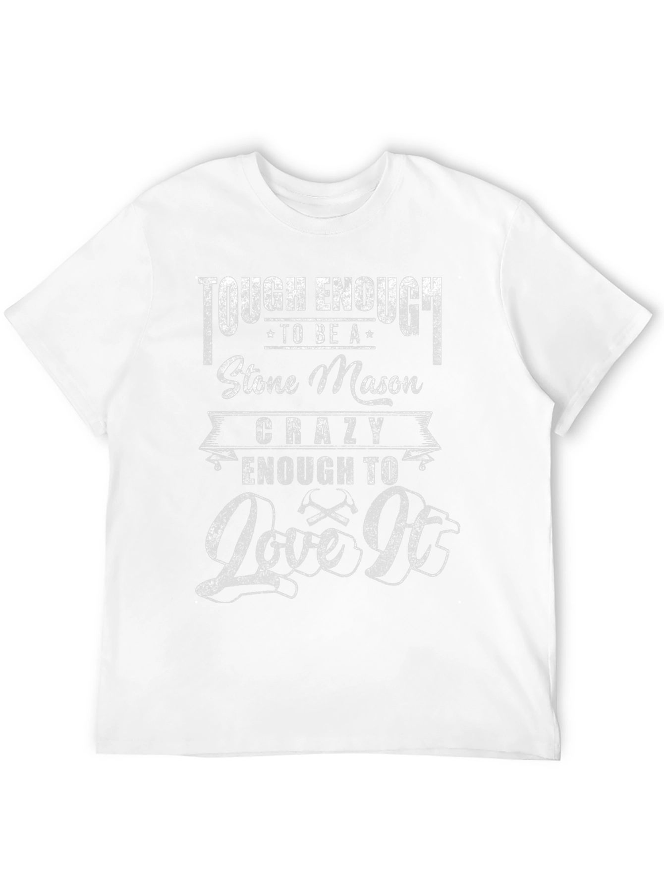 Tough Stone Mason Black Graphic Tee
