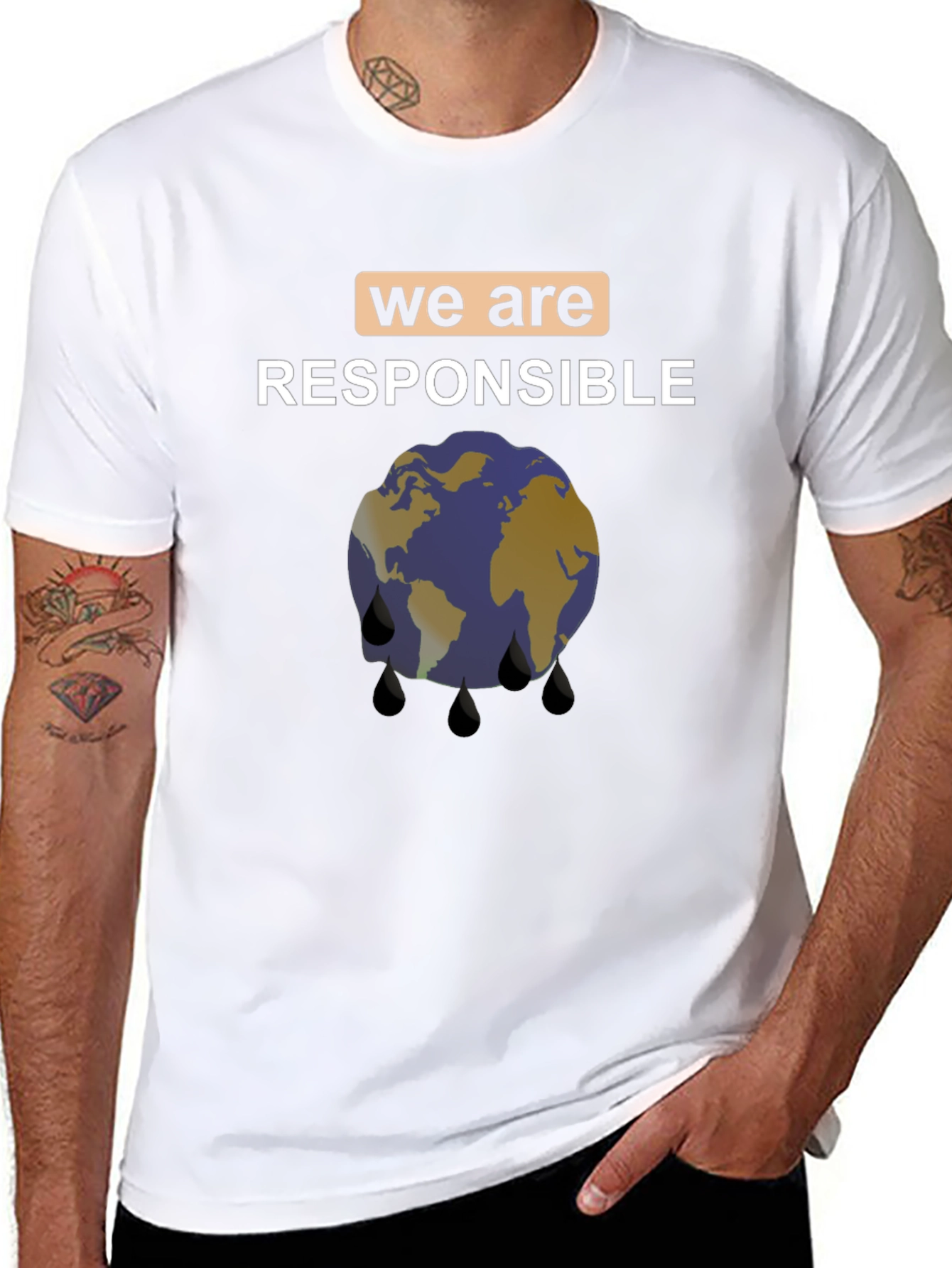 Earth Awareness Tee: We Are Responsible