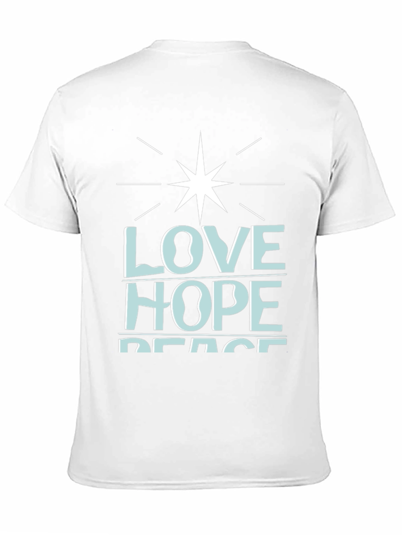 Love Hope Peace Graphic T-Shirt - Stylish and Meaningful