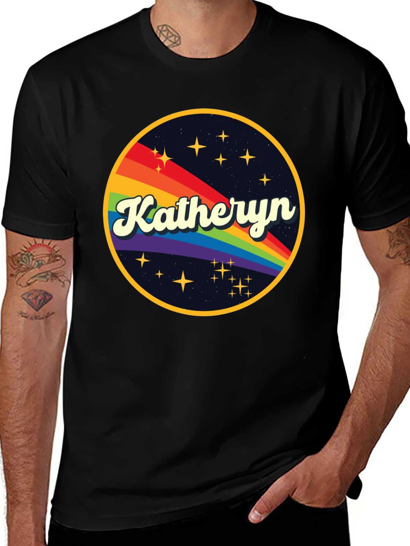 Katheryn Rainbow Graphic T-Shirt