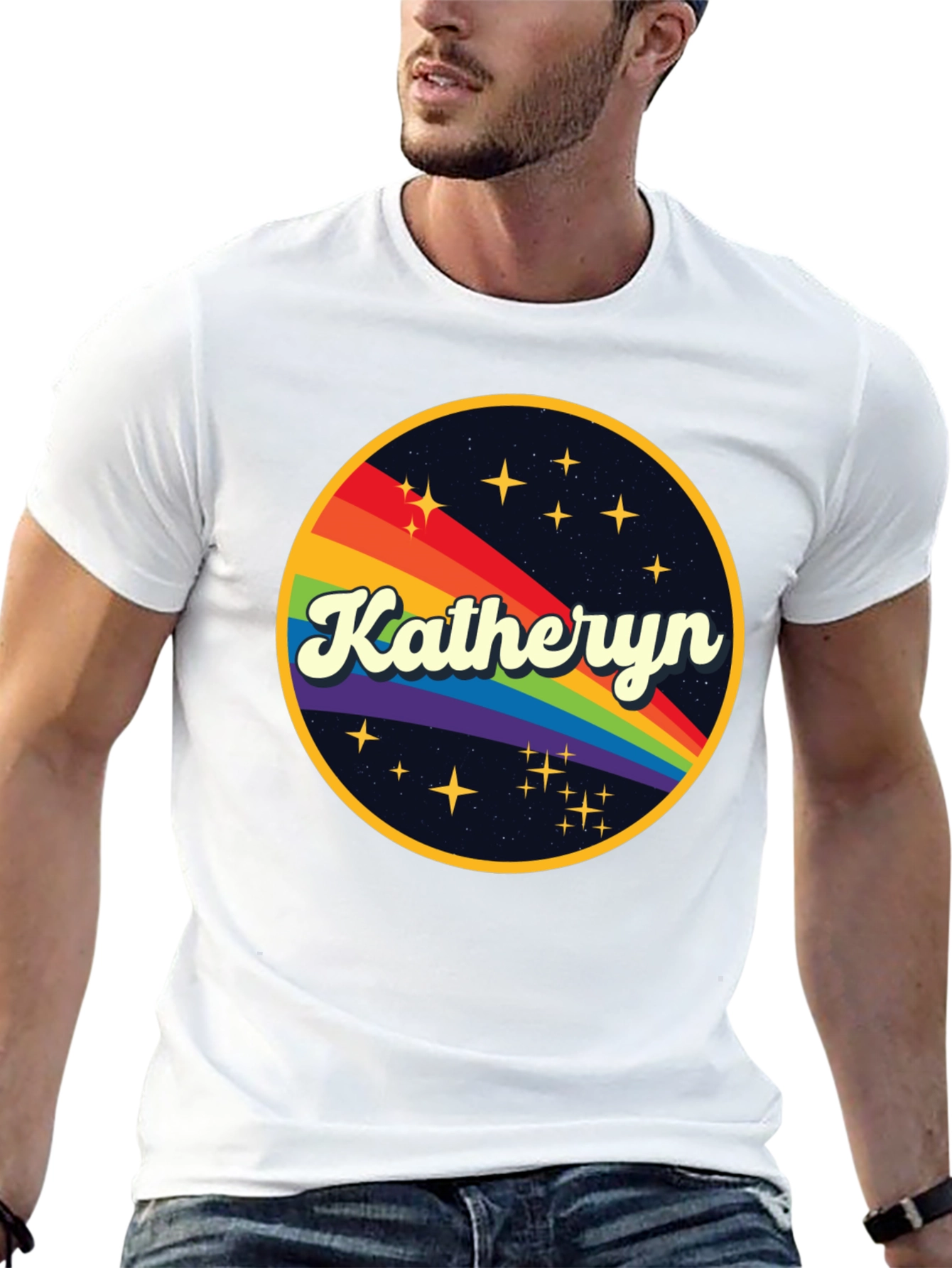 Katheryn Rainbow Graphic T-Shirt