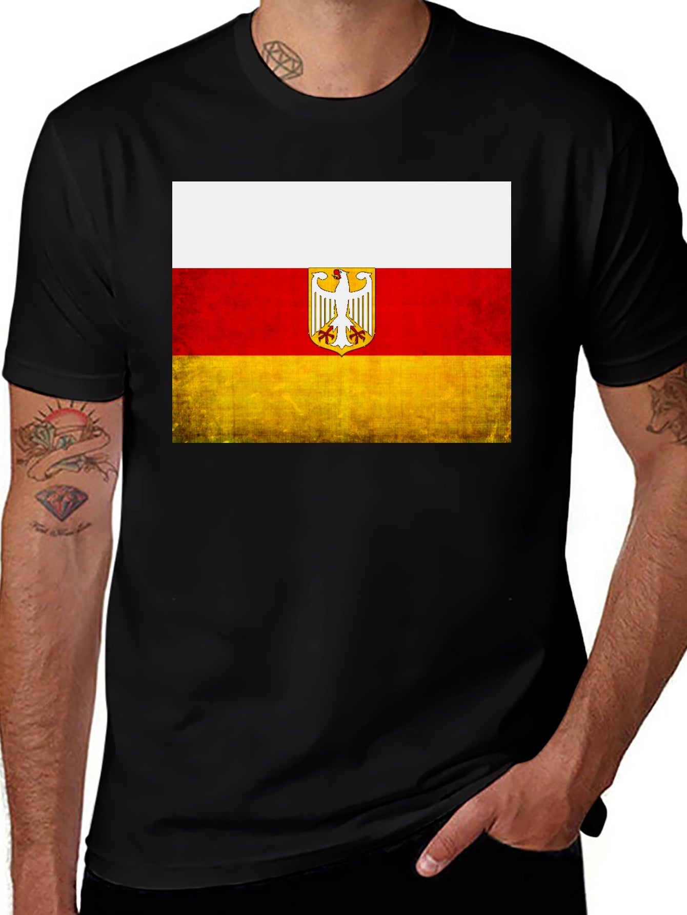 Retro Upper Silesia Flag T-Shirt