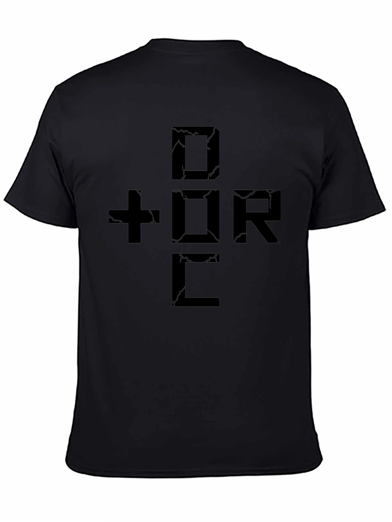 DORL Graphic Tee - Black Casual Shirt
