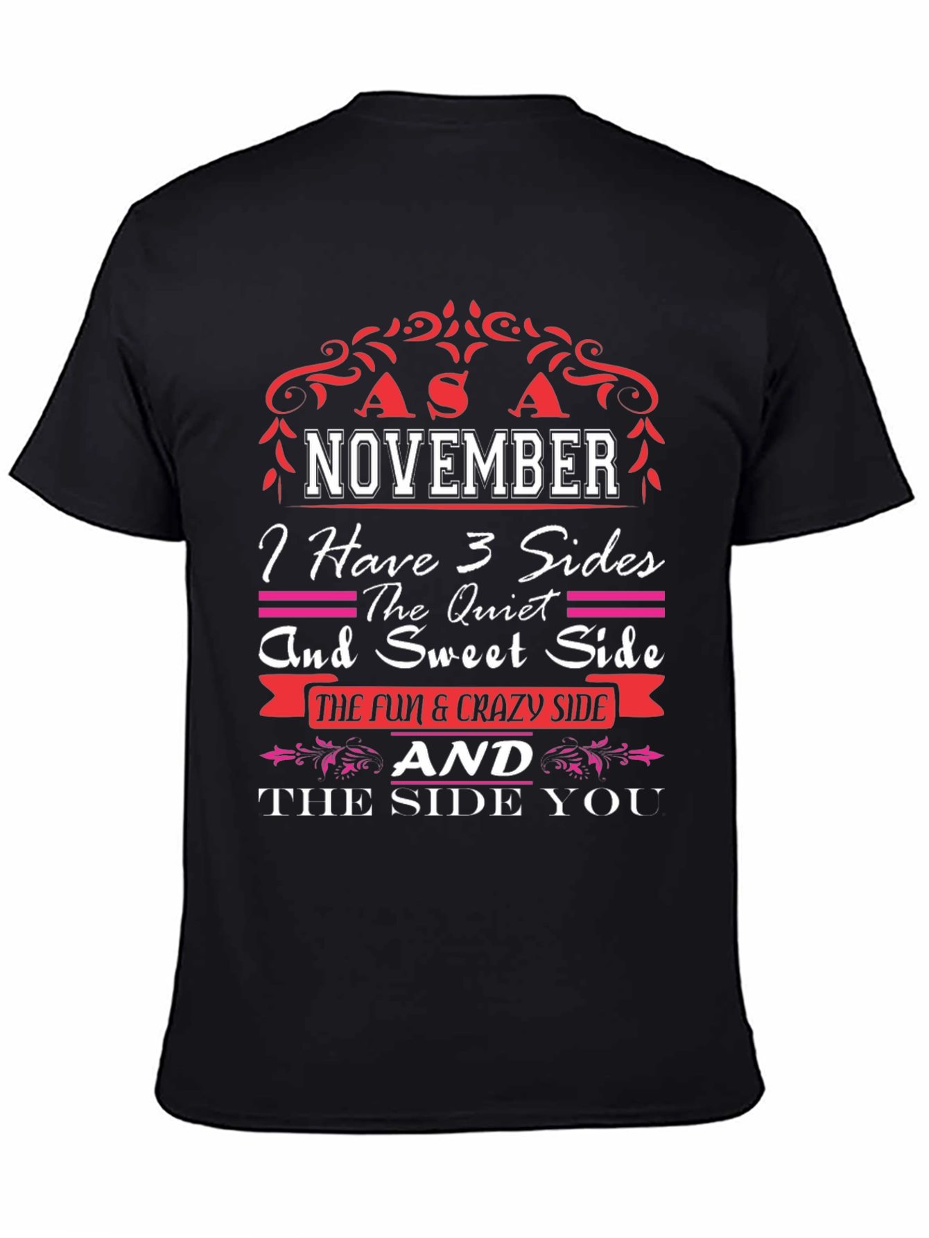 November Birthday Personality T-Shirt