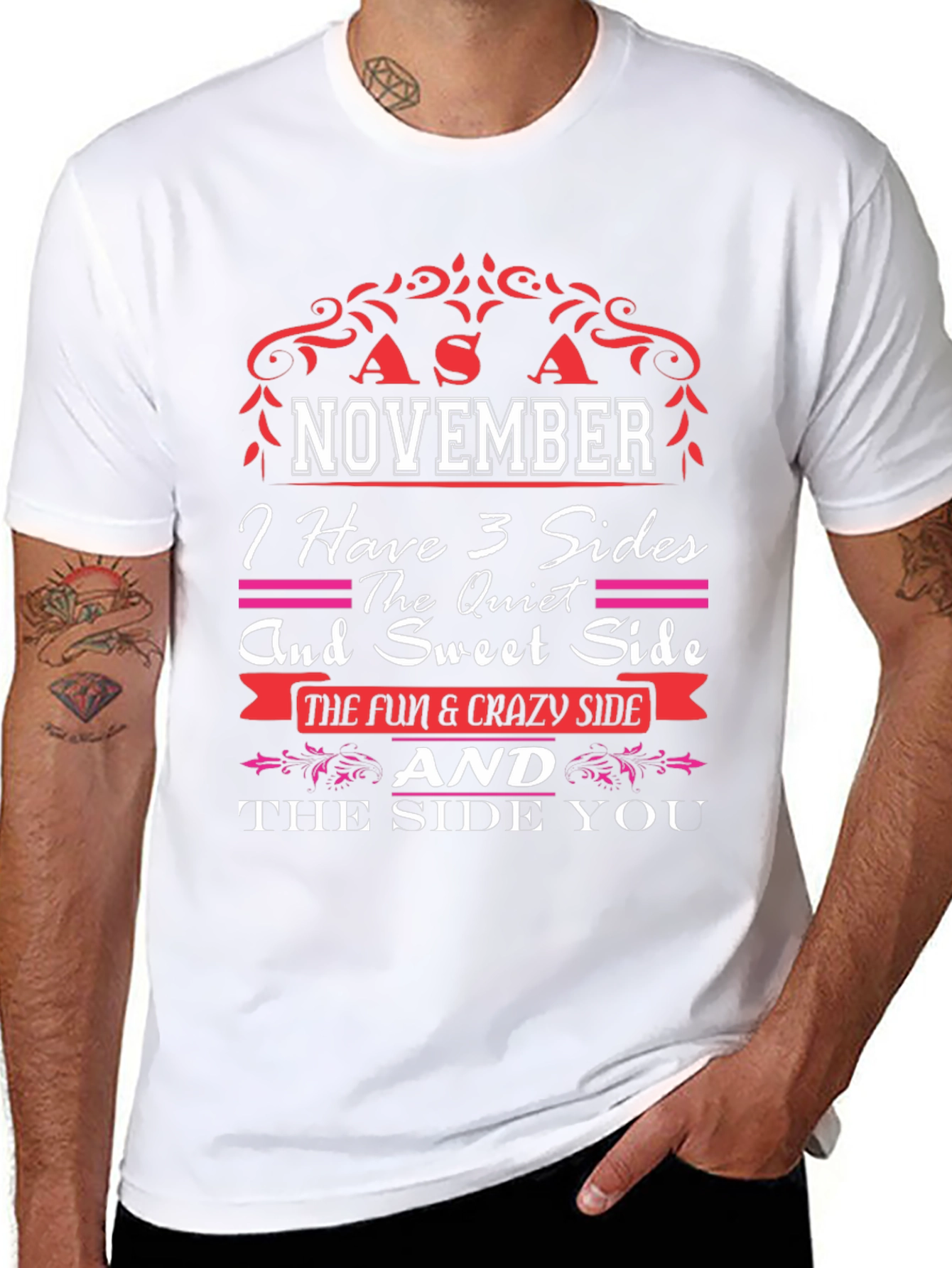 November Birthday Personality T-Shirt