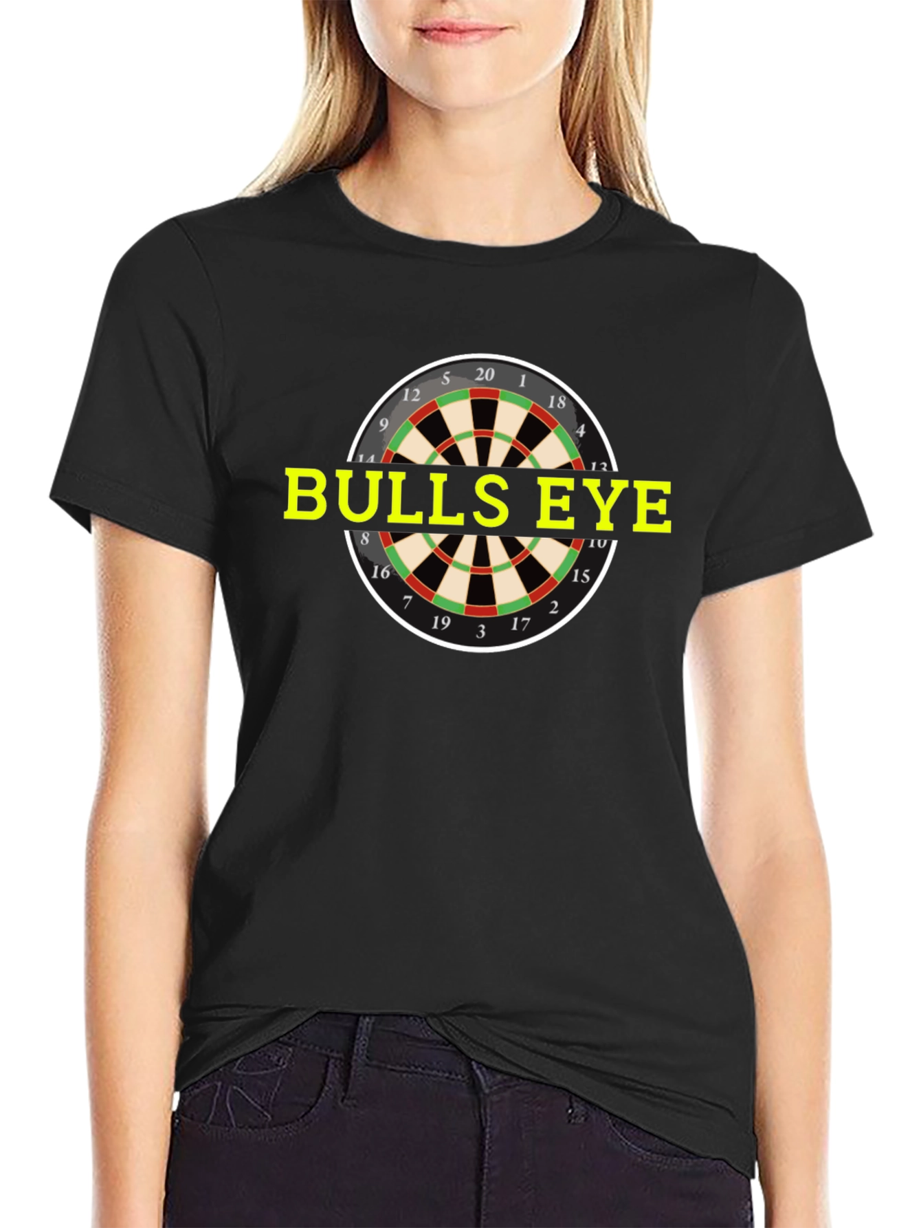 Bullseye Dartboard Graphic T-Shirt