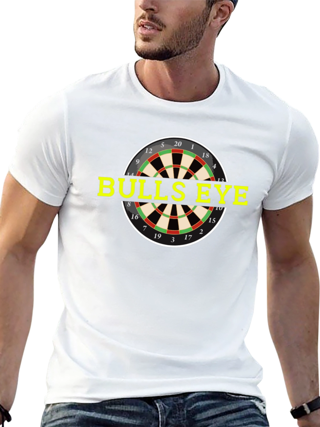 Bullseye Dartboard Graphic T-Shirt