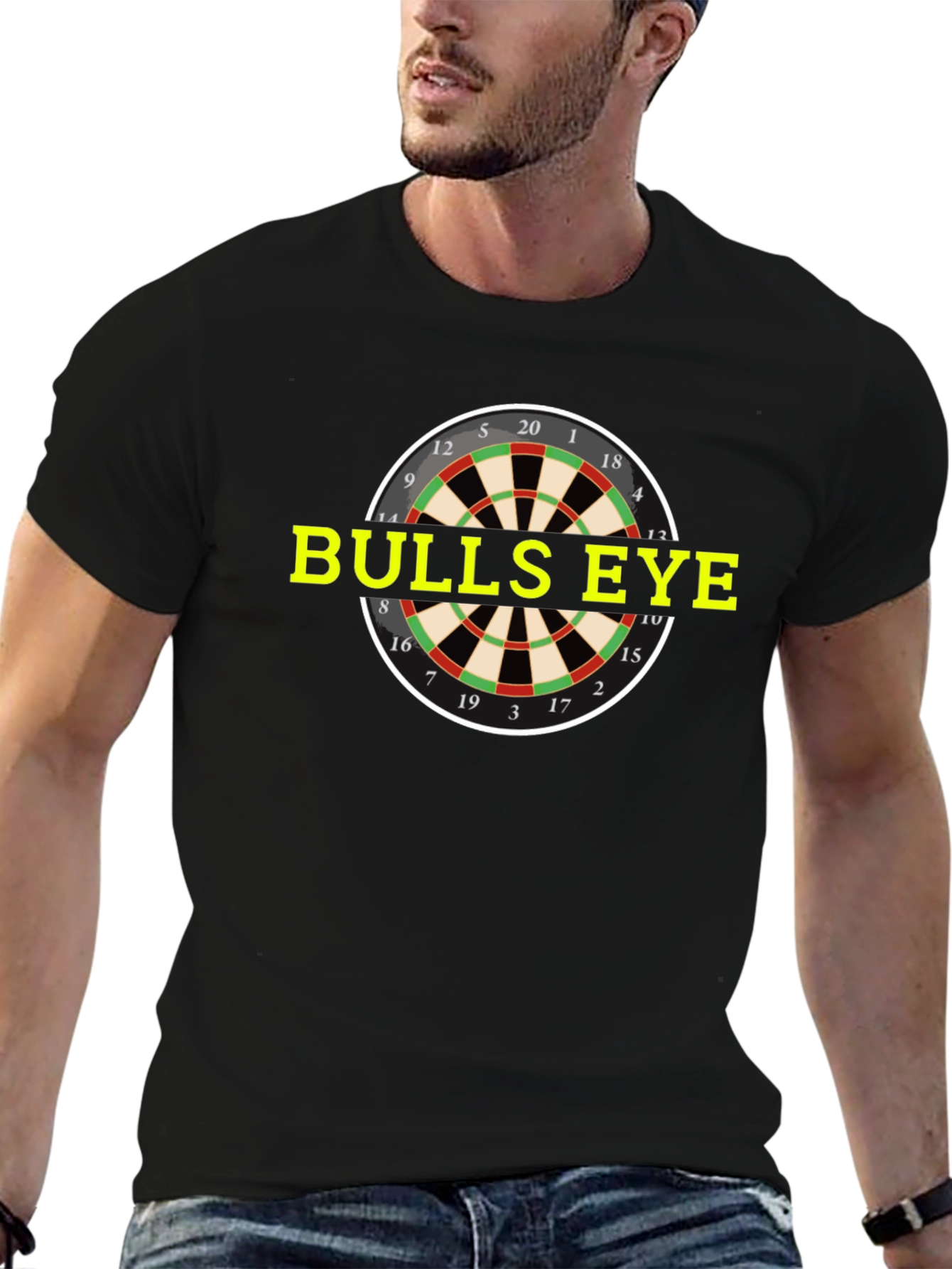 Bullseye Dartboard Graphic T-Shirt