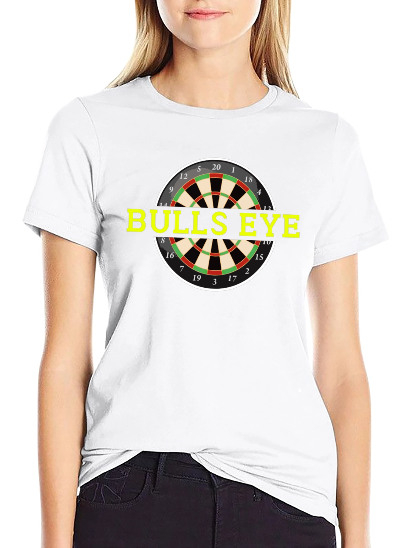 Bullseye Dartboard Graphic T-Shirt