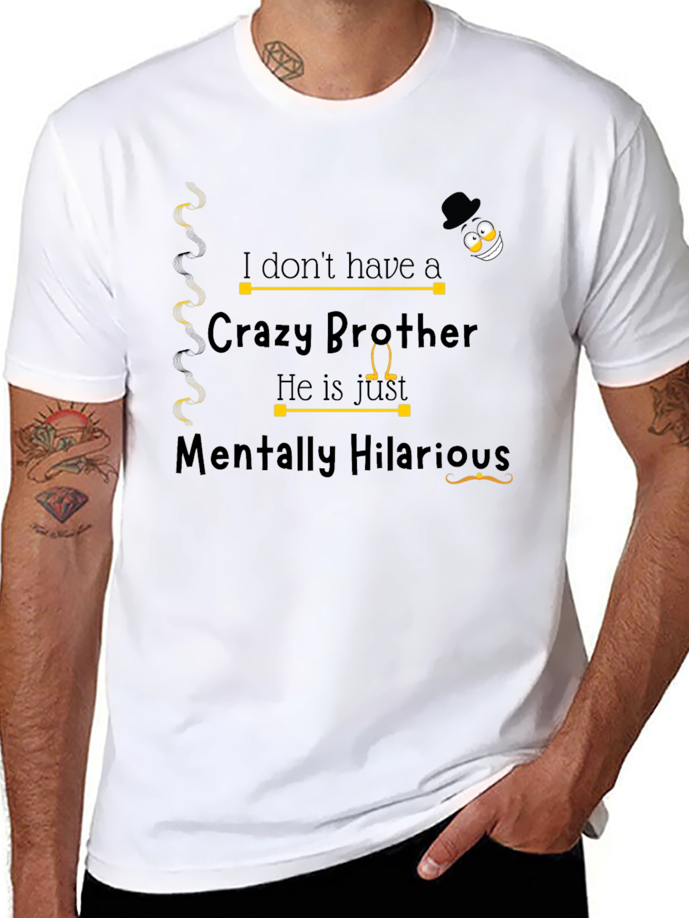 Funny Brother T-Shirt - Crazy Brother