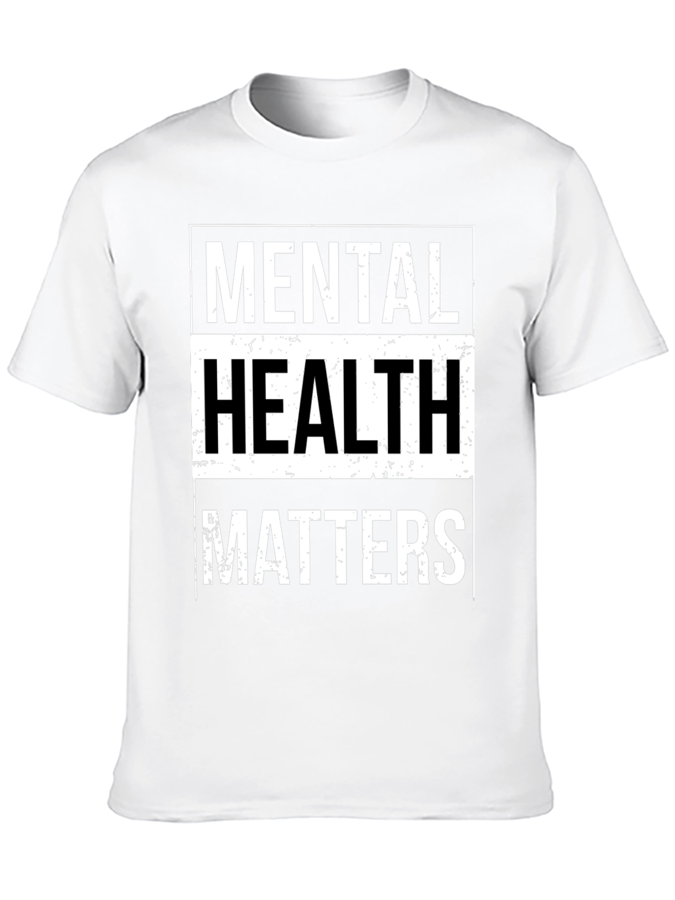 Mental Health Matters Black Graphic Tee