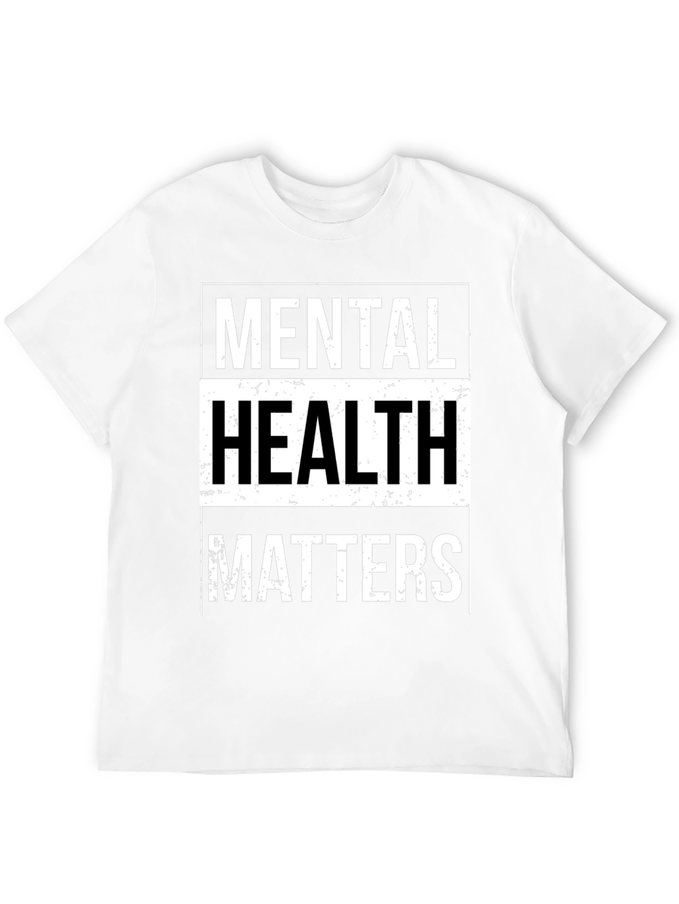 Mental Health Matters Black Graphic Tee