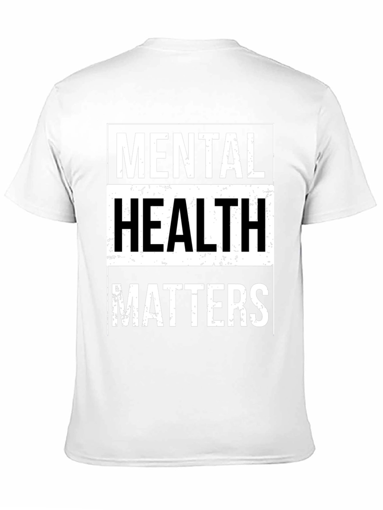 Mental Health Matters Black Graphic Tee