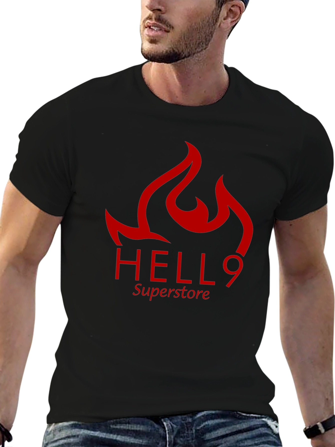 Hello9 Superstore Graphic T-Shirt - Bold Design