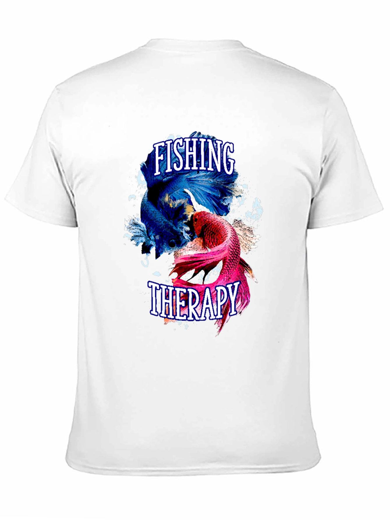Fishing Therapy Graphic T-Shirt