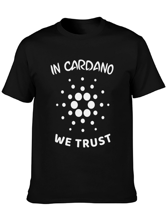 In Cardano We Trust T-Shirt - Crypto Tee