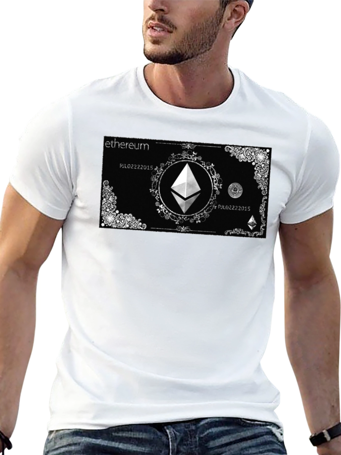 Ethereum Bill Graphic Tee - Crypto Style