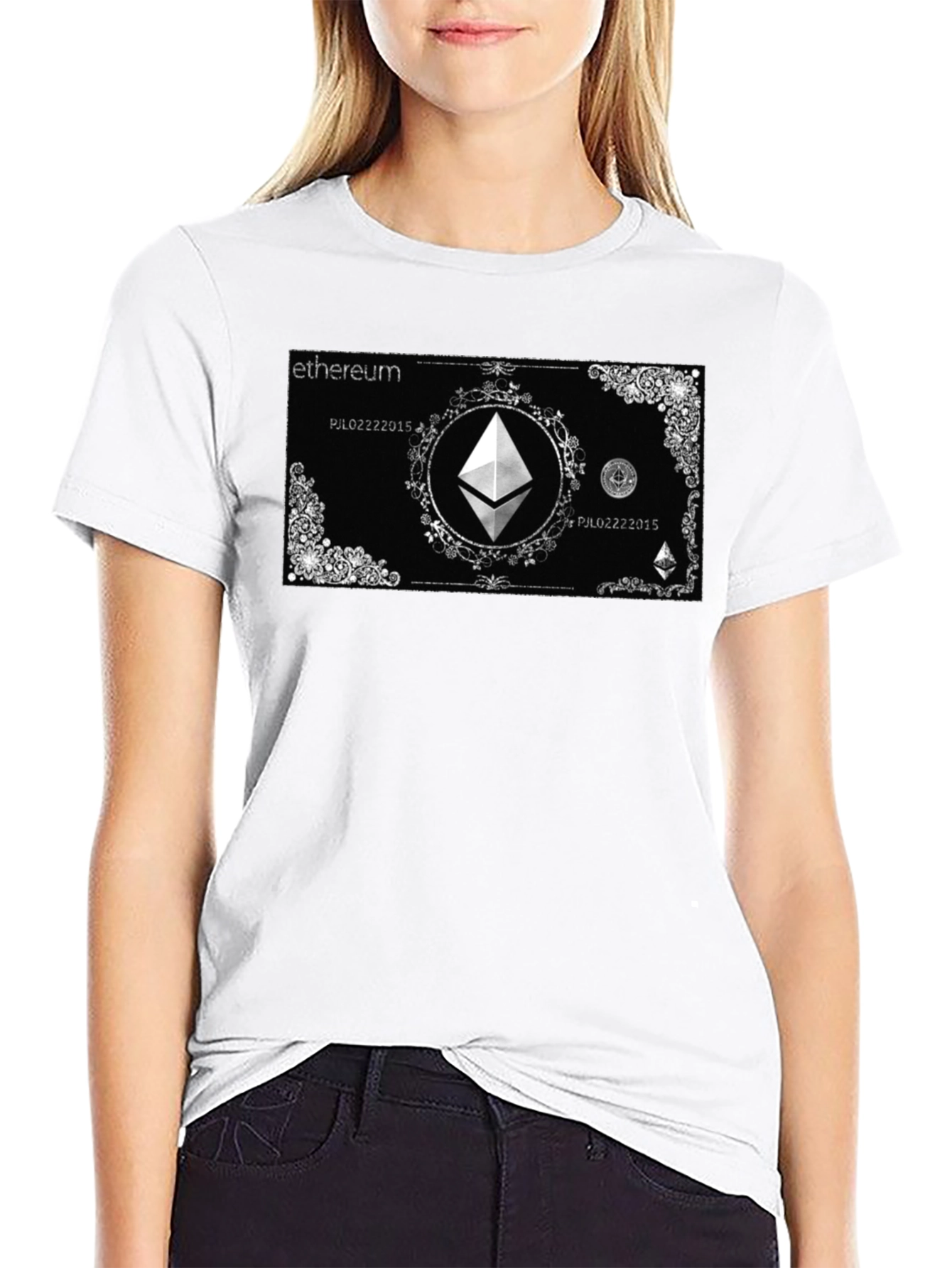 Ethereum Bill Graphic Tee - Crypto Style