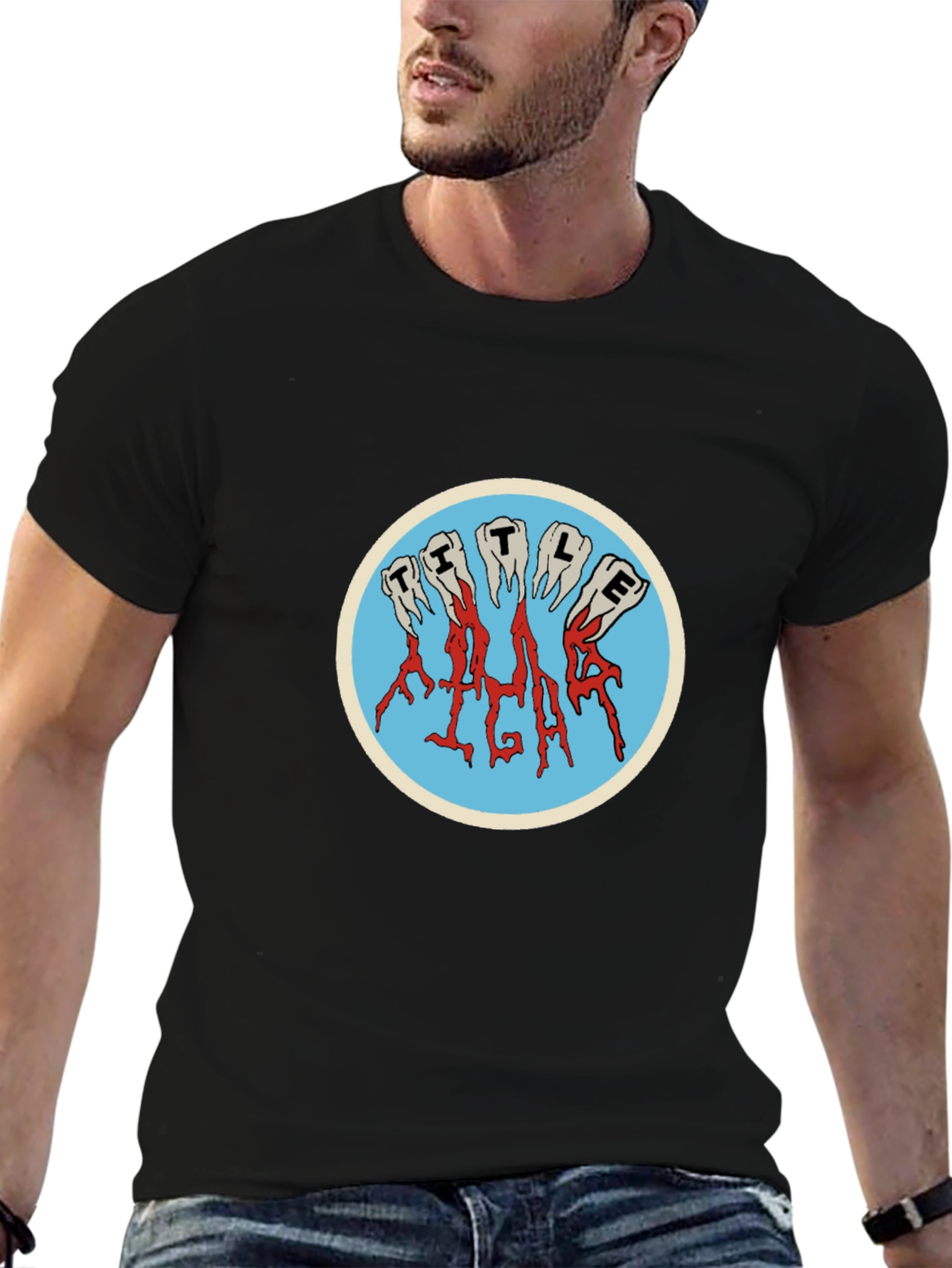 Title Fight Band Tee - Black Cotton Blend