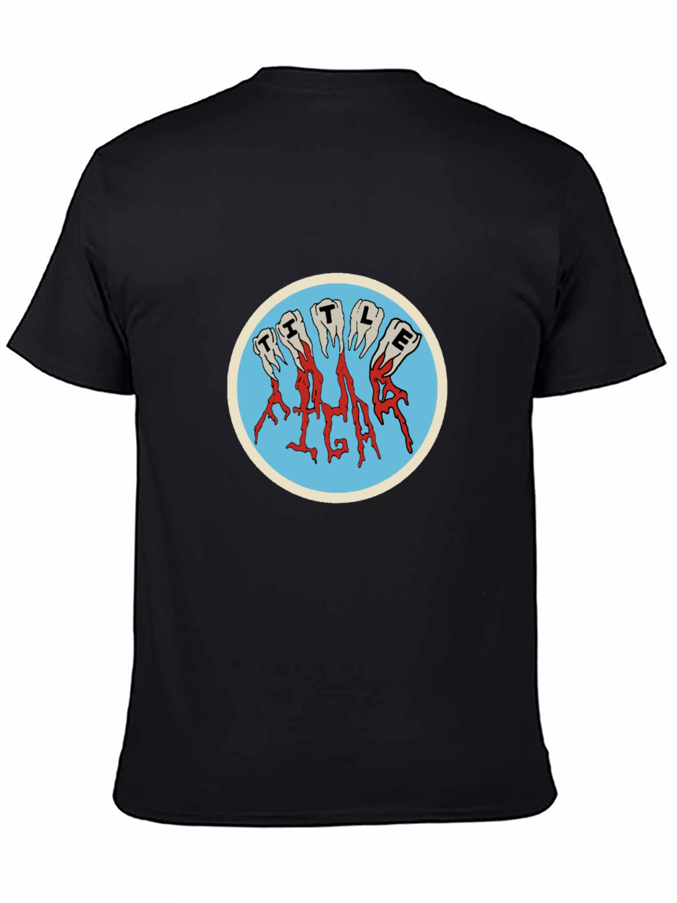 Title Fight Band Tee - Black Cotton Blend