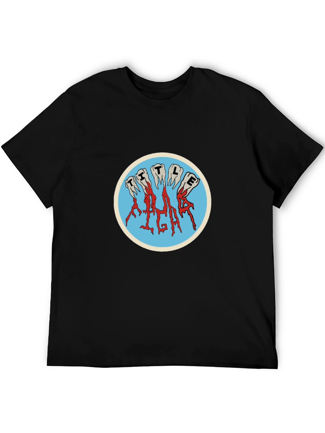 Title Fight Band Tee - Black Cotton Blend