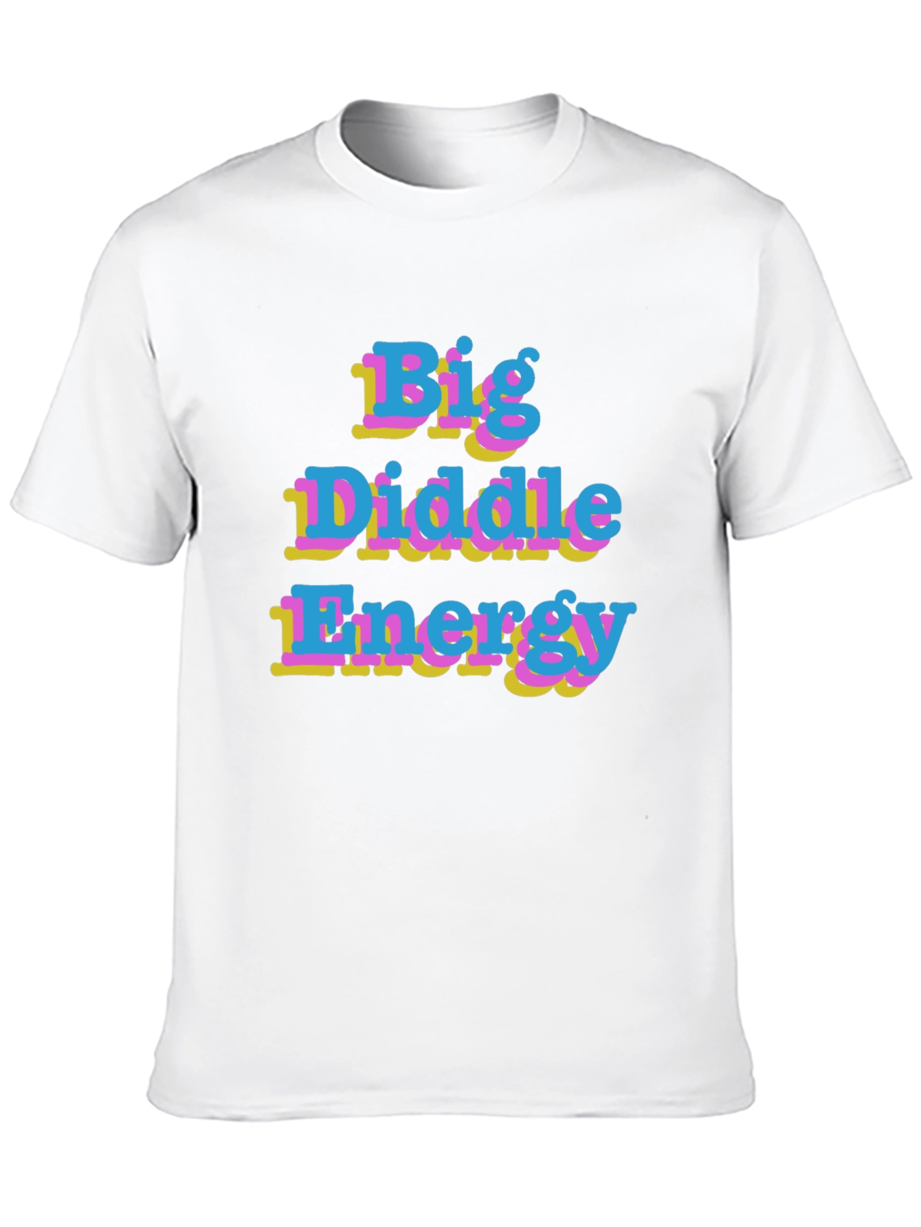 Big Diddle Energy Graphic Tee - Black Unisex T-Shirt
