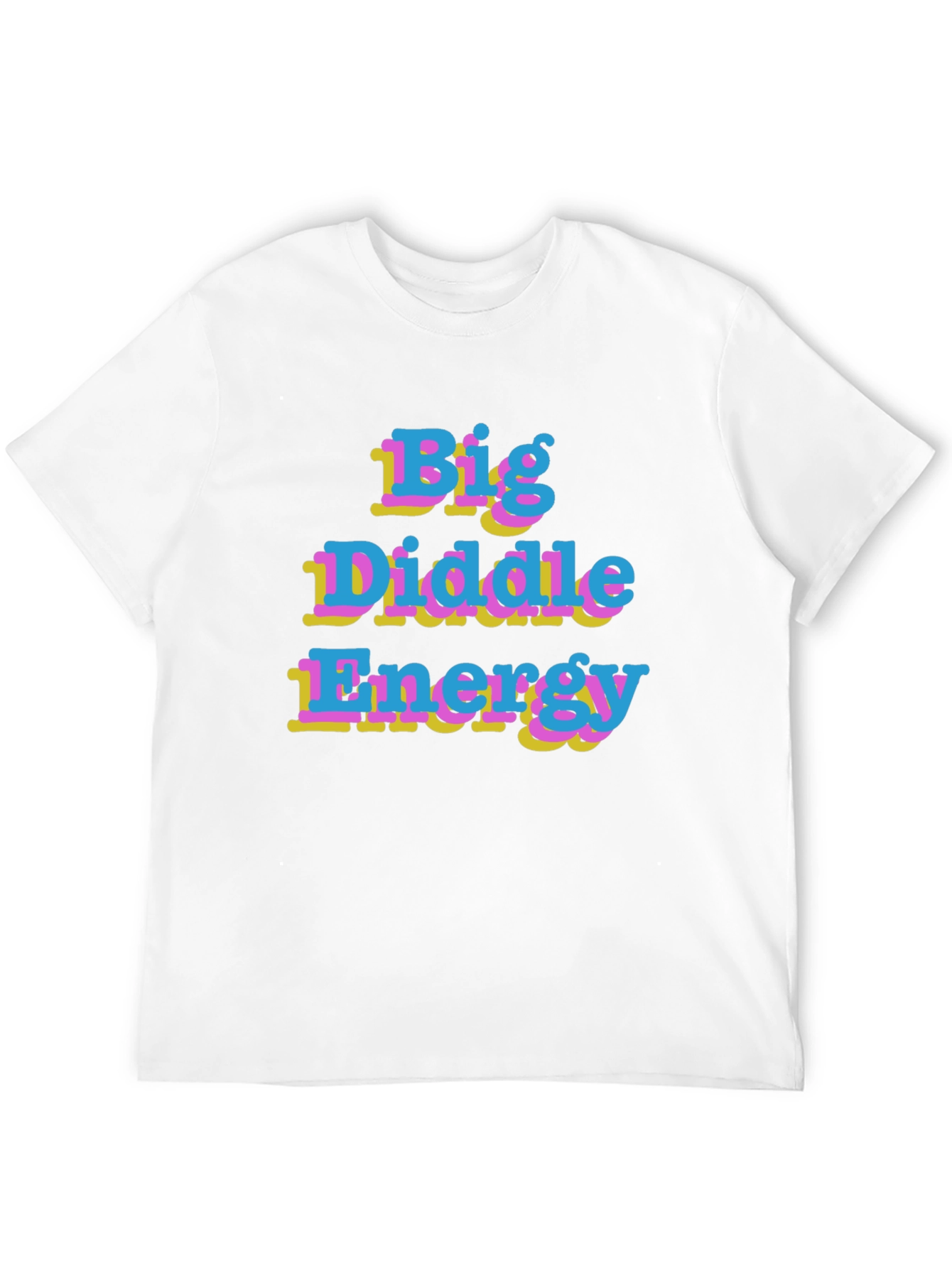 Big Diddle Energy Graphic Tee - Black Unisex T-Shirt