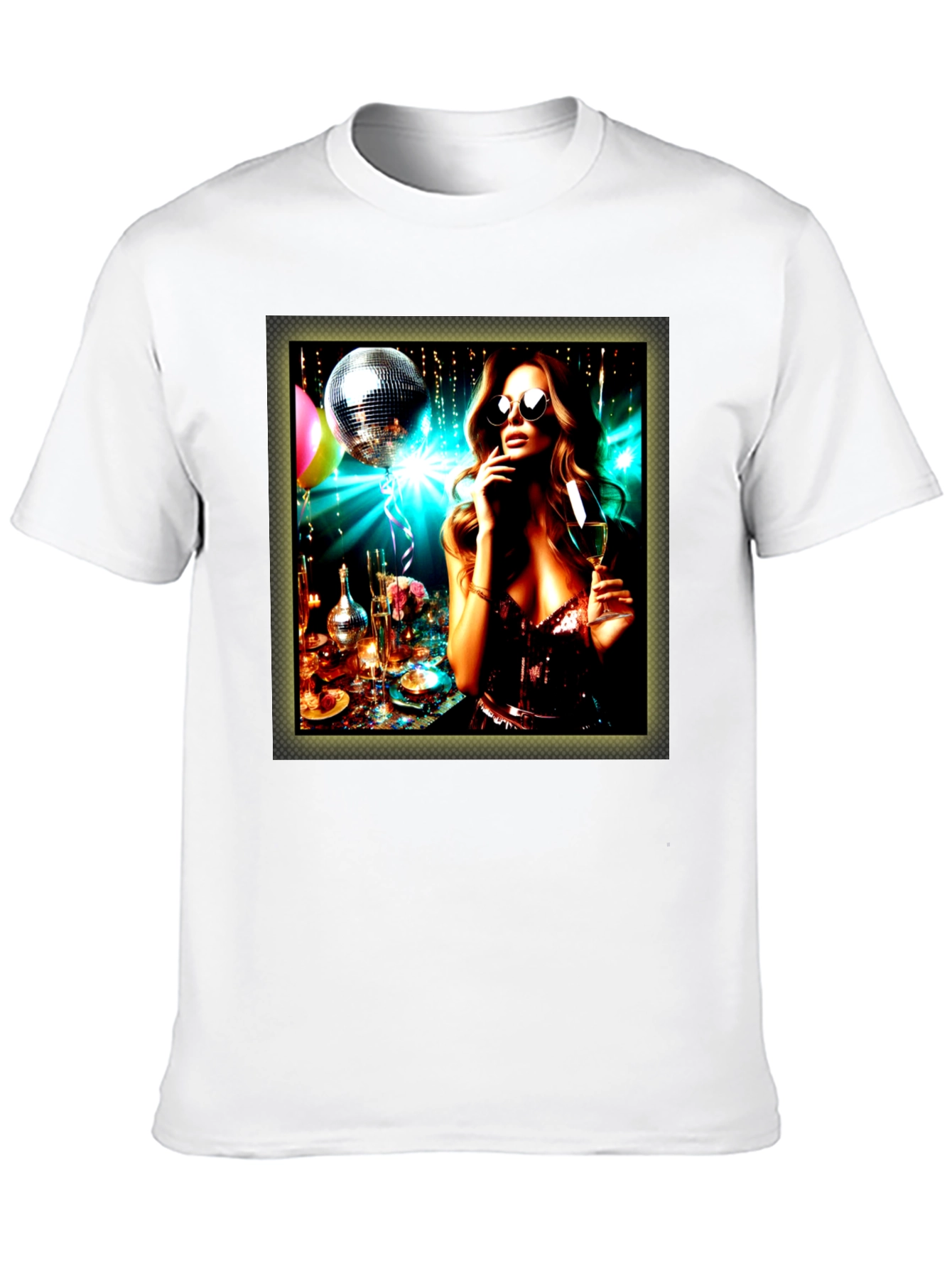 Party Girl Graphic Tee - Stylish Unisex T-Shirt