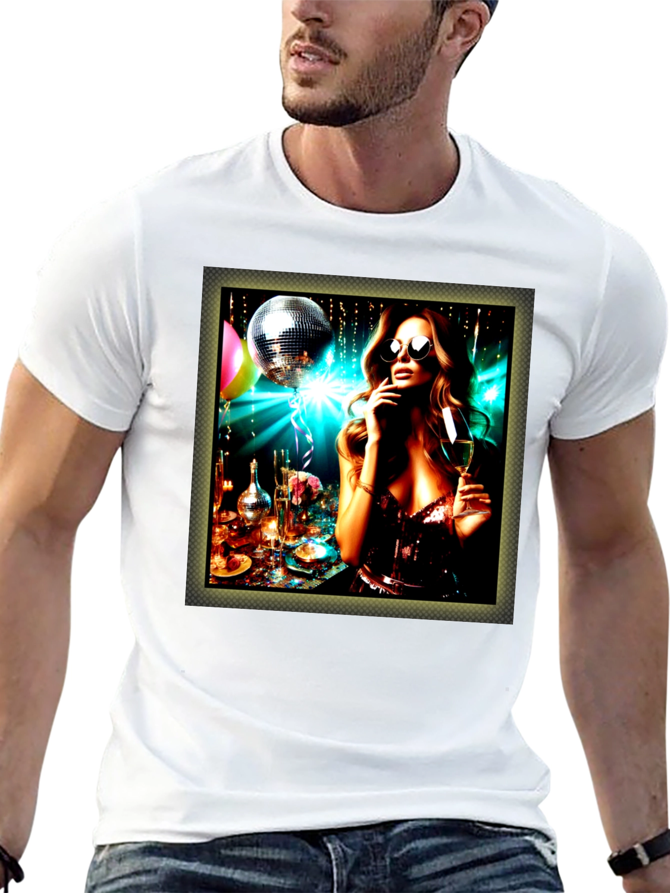 Party Girl Graphic Tee - Stylish Unisex T-Shirt