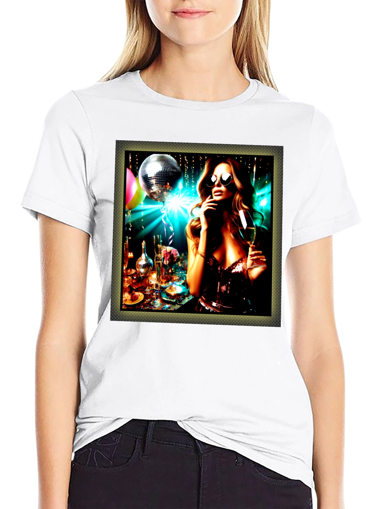 Party Girl Graphic Tee - Stylish Unisex T-Shirt