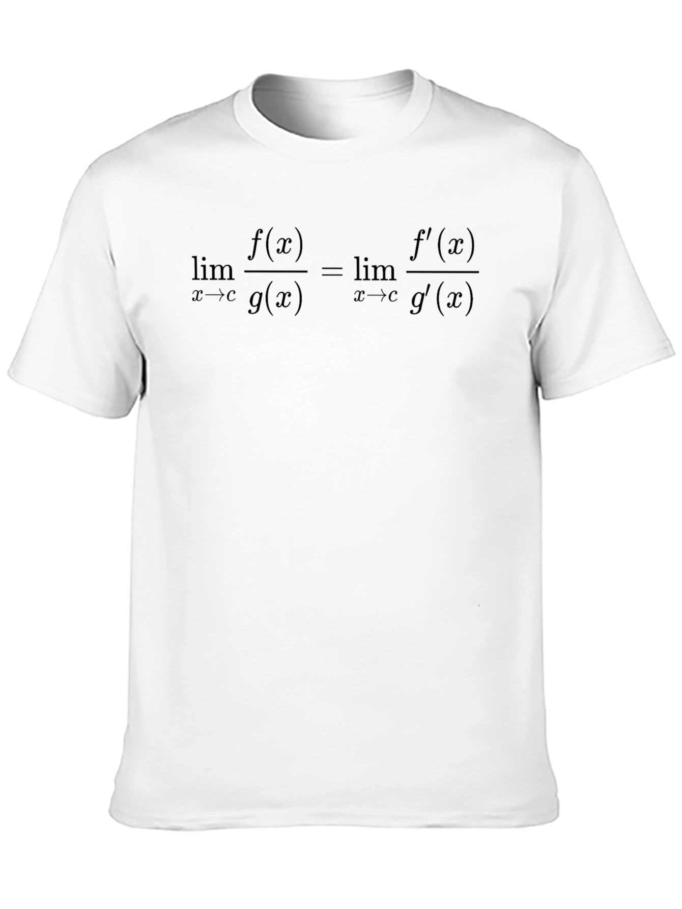 LHopitals Rule Math Formula T-Shirt