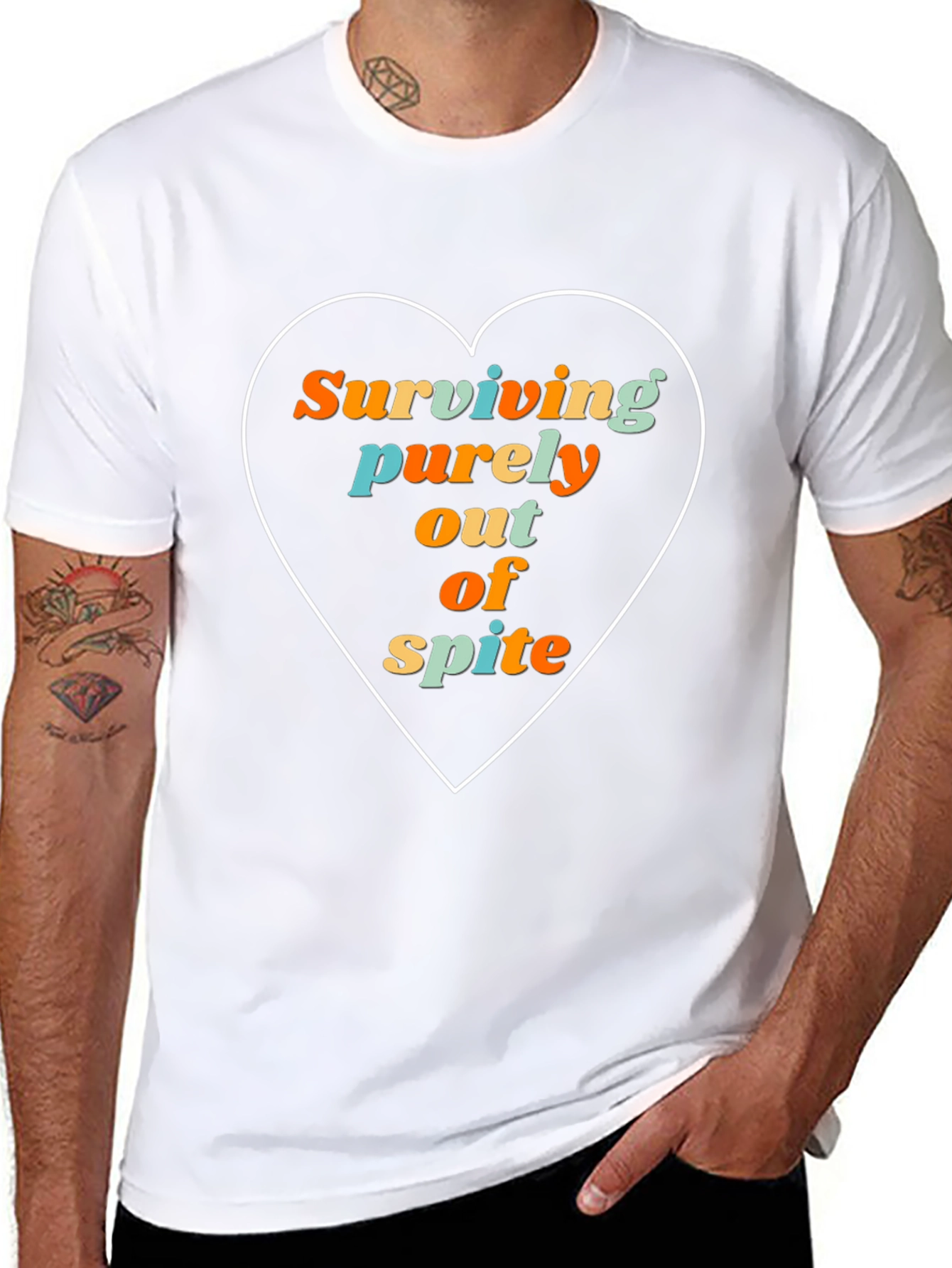 Surviving Out of Spite Graphic Tee