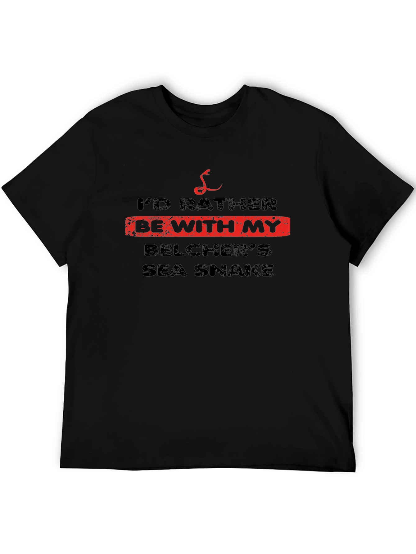 Belchers Sea Snake Graphic Tee - Funny T-Shirt
