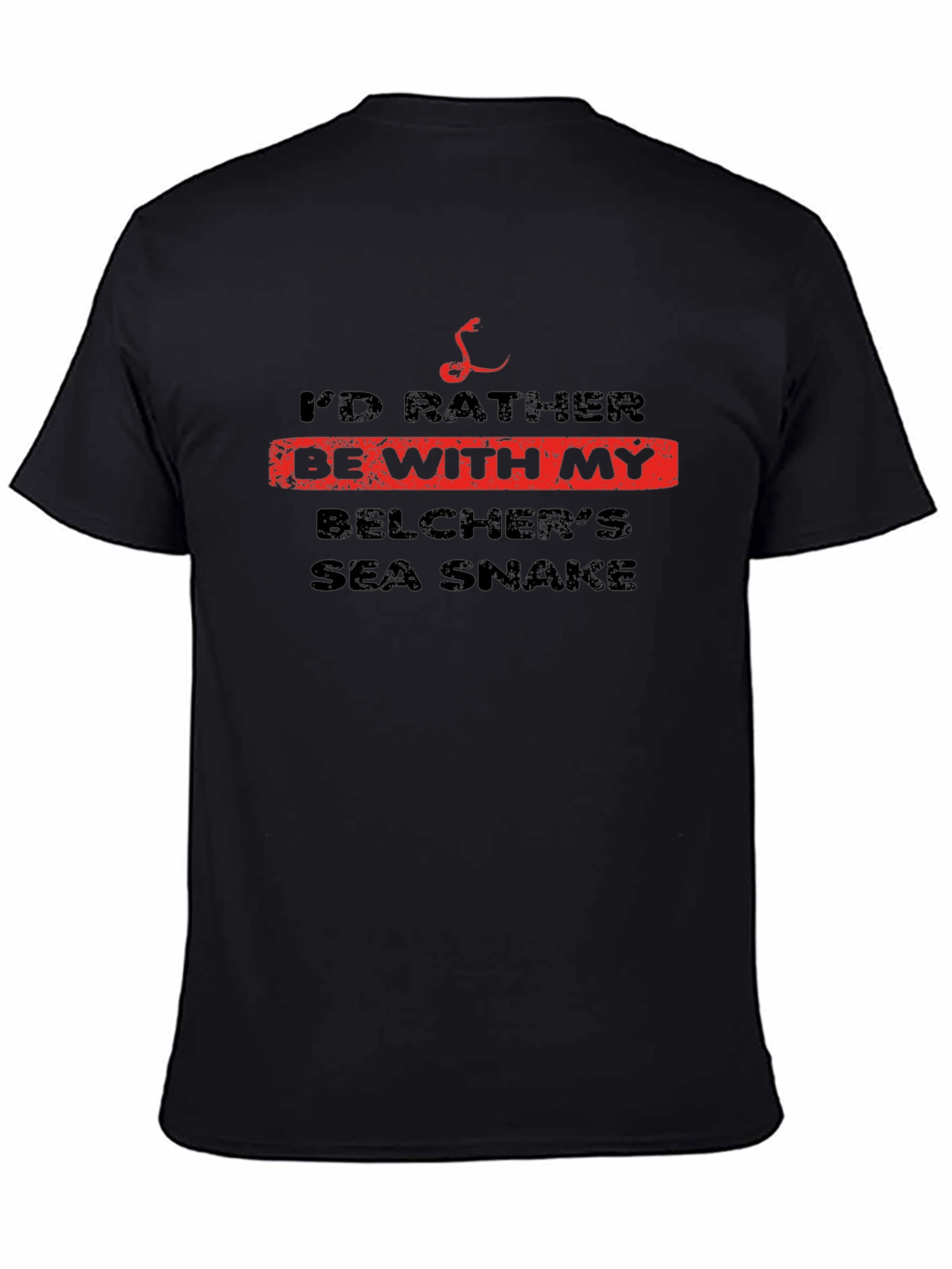 Belchers Sea Snake Graphic Tee - Funny T-Shirt