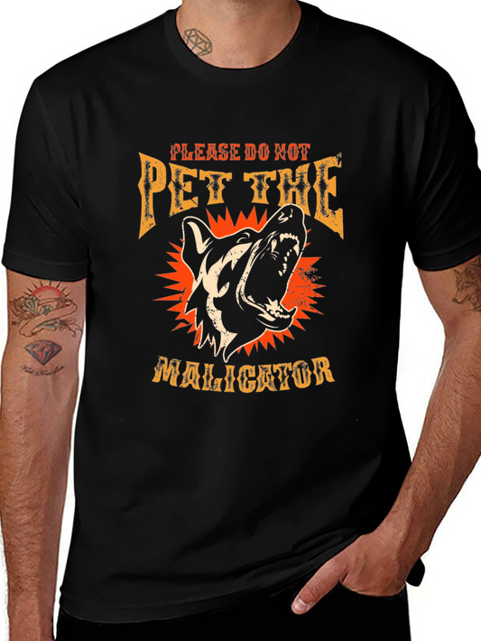 Please Do Not Pet the Maligator Graphic Tee