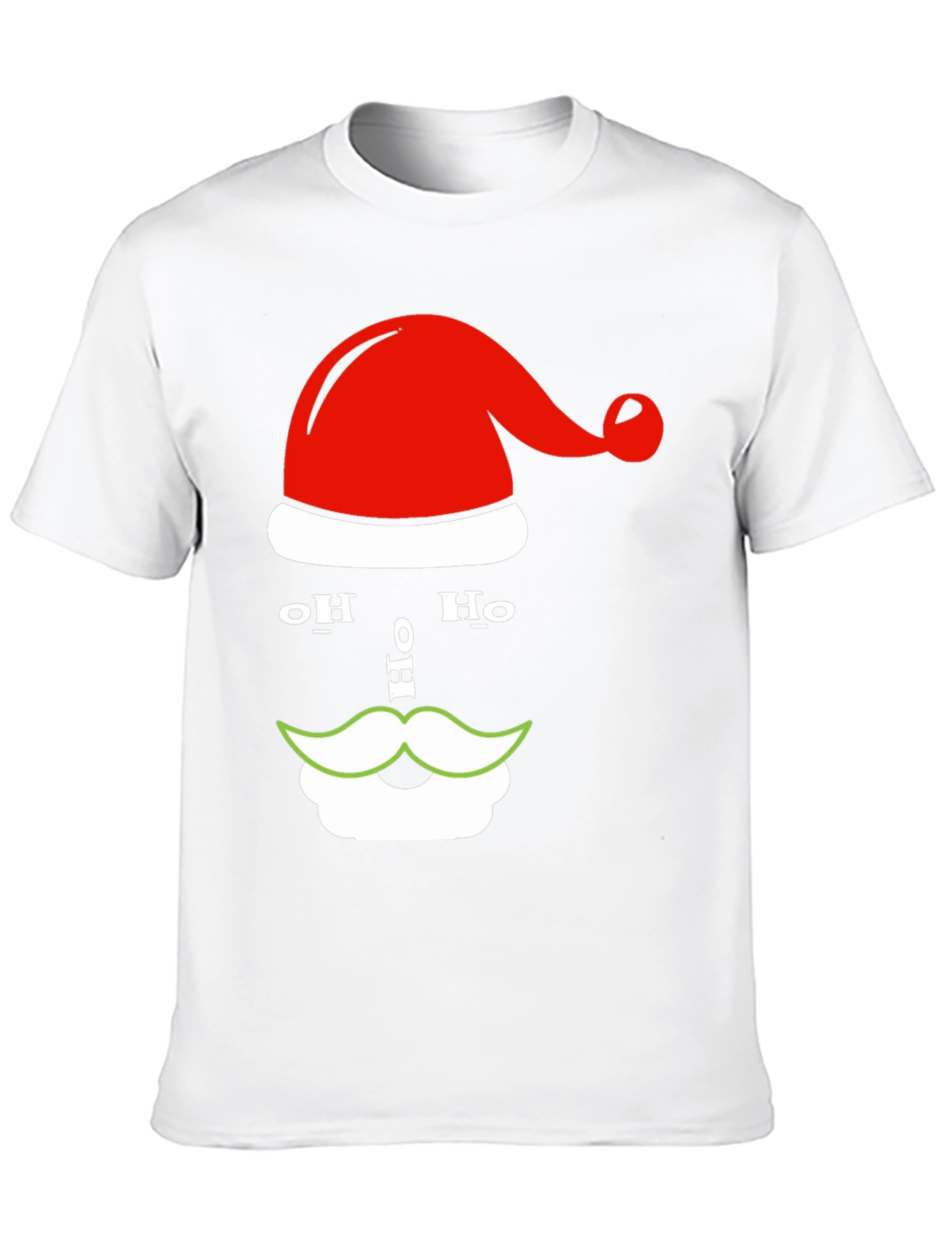 Festive Santa Ho Ho Ho Graphic Tee