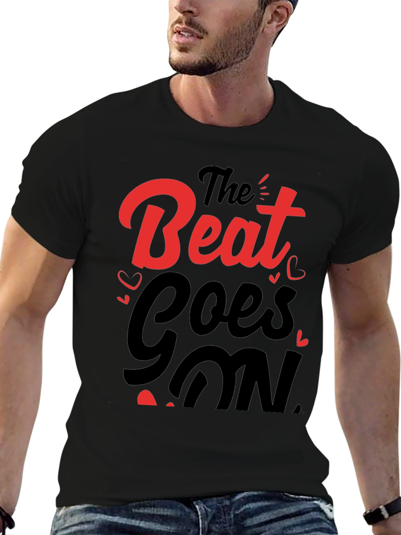 The Beat Goes On Graphic Tee