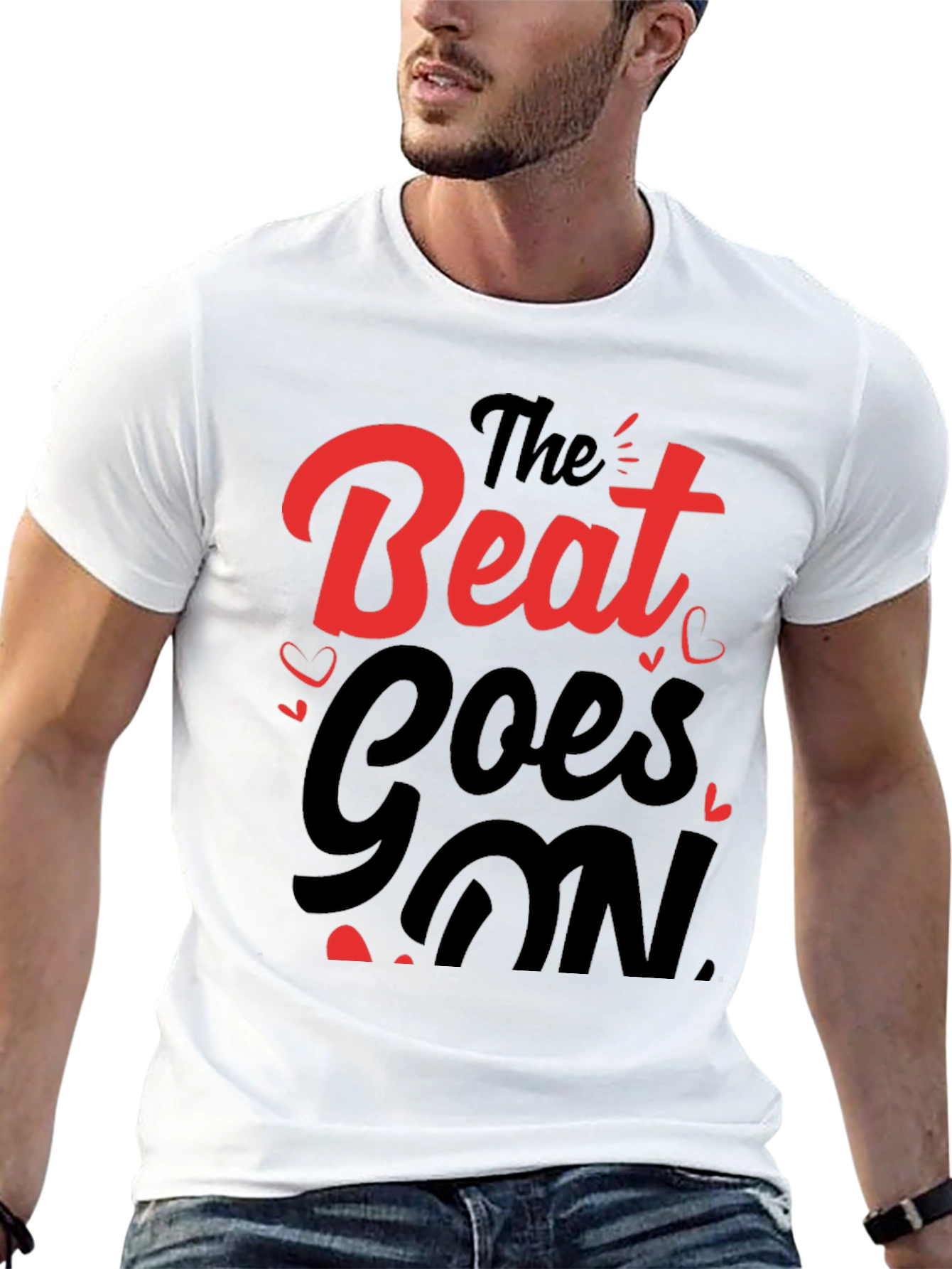 The Beat Goes On Graphic Tee
