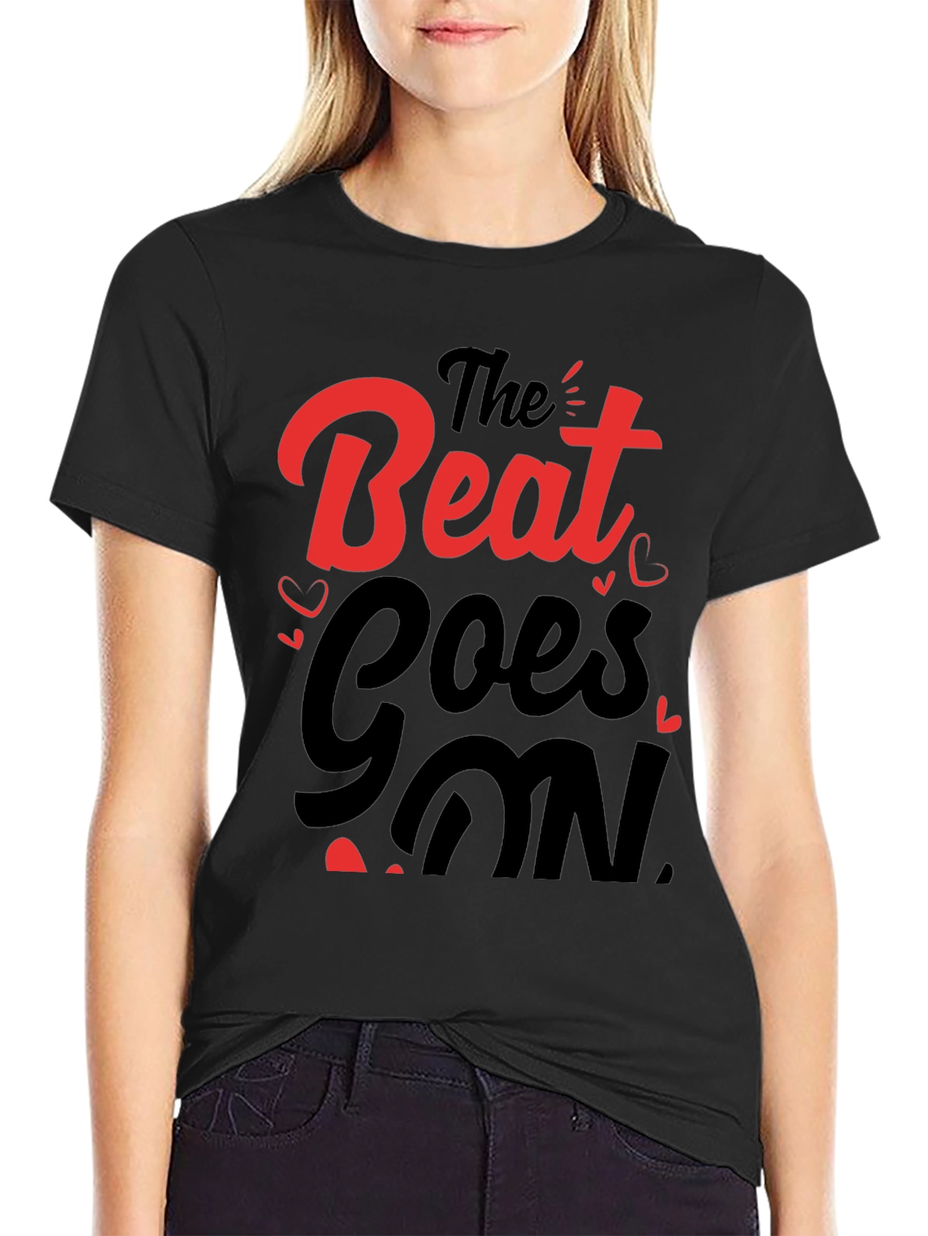 The Beat Goes On Graphic Tee