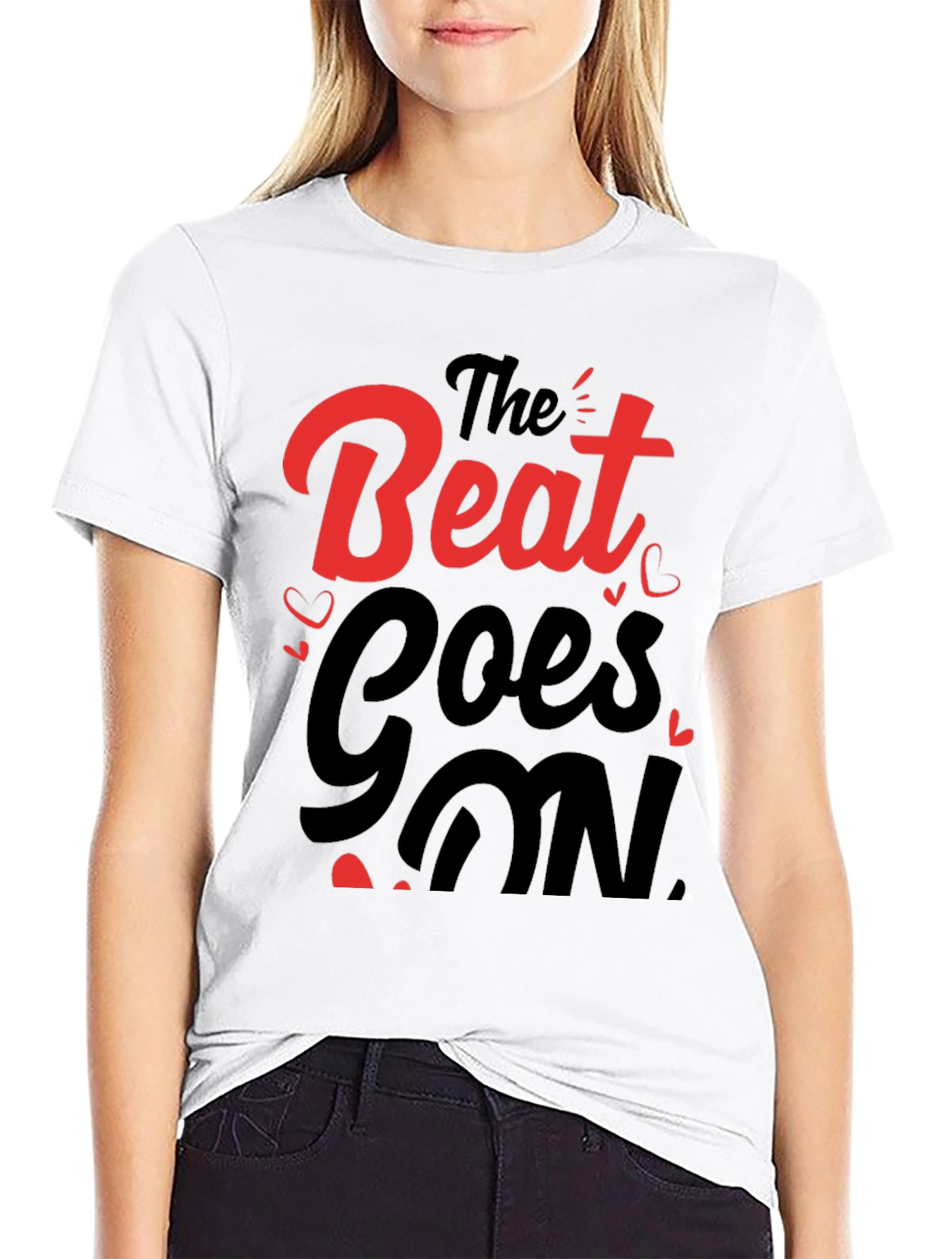 The Beat Goes On Graphic Tee