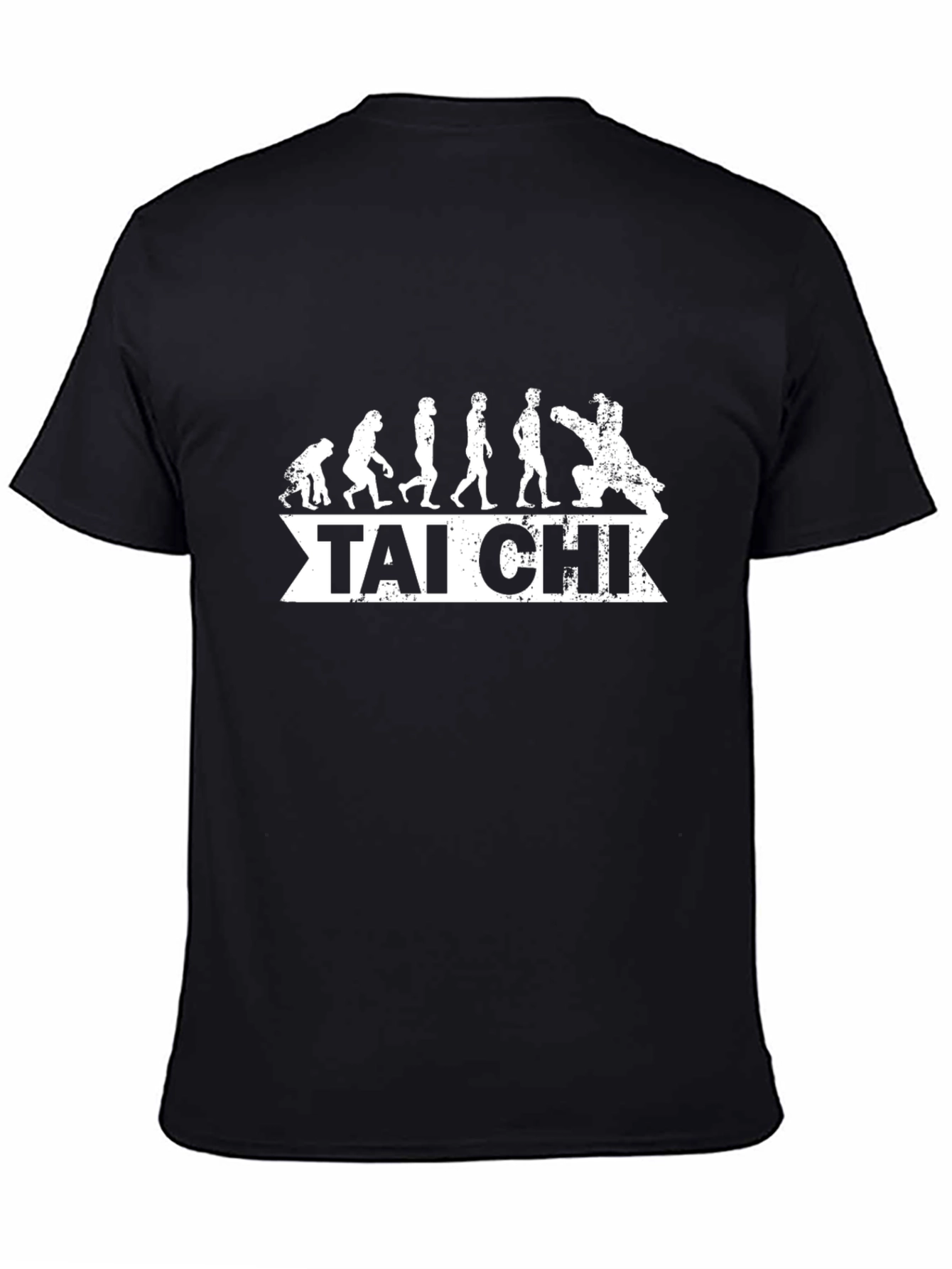 Tai Chi Evolution Graphic T-Shirt - Black