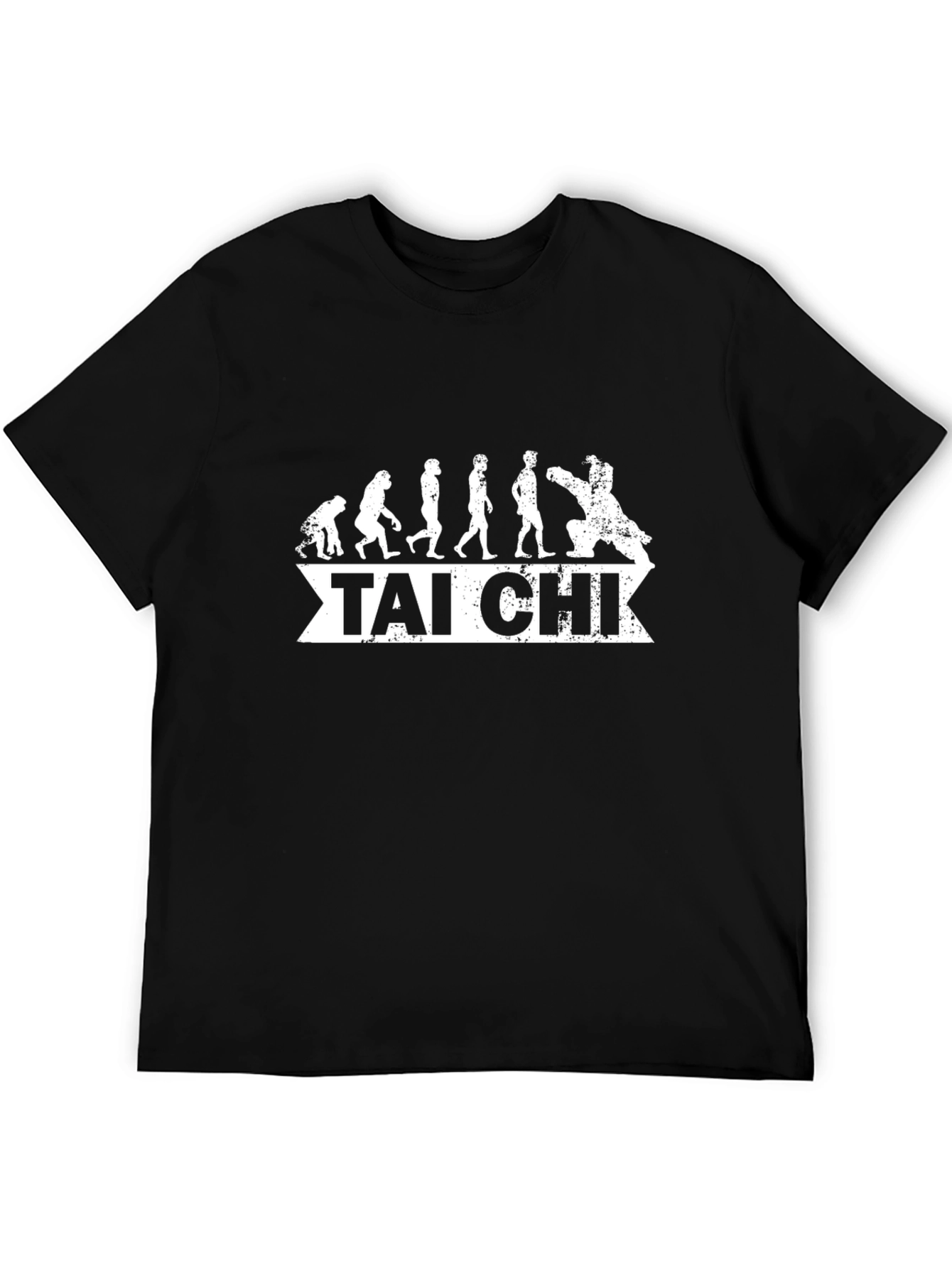 Tai Chi Evolution Graphic T-Shirt - Black